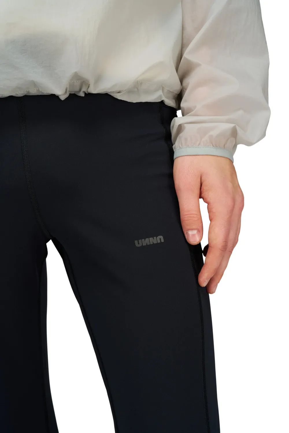 UNNA Boost Tights Lauftight Schwarz Herren Reflex