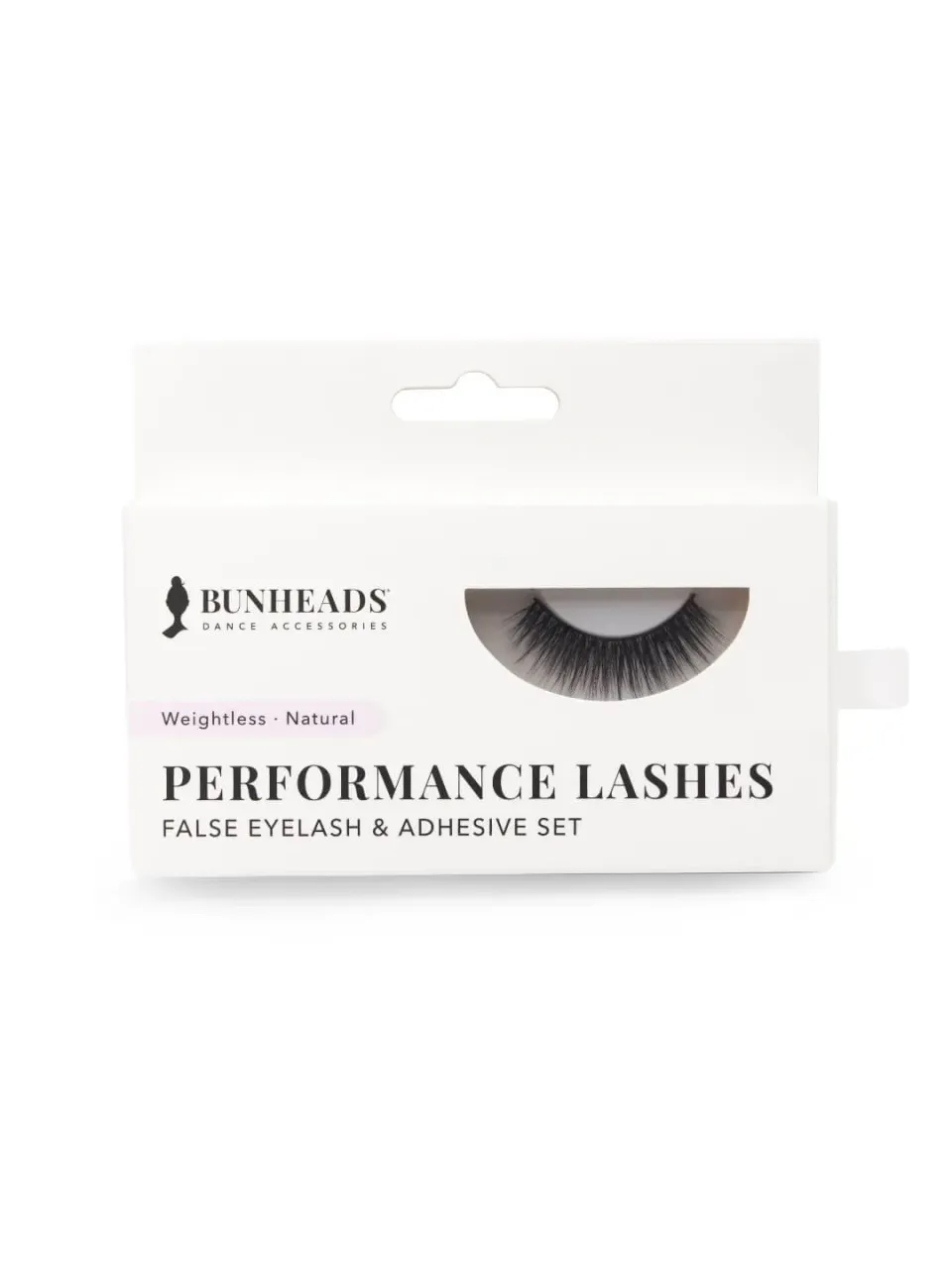 Capezio Bunheads BH1715 Wimpern Schwarz wiederverwendbar