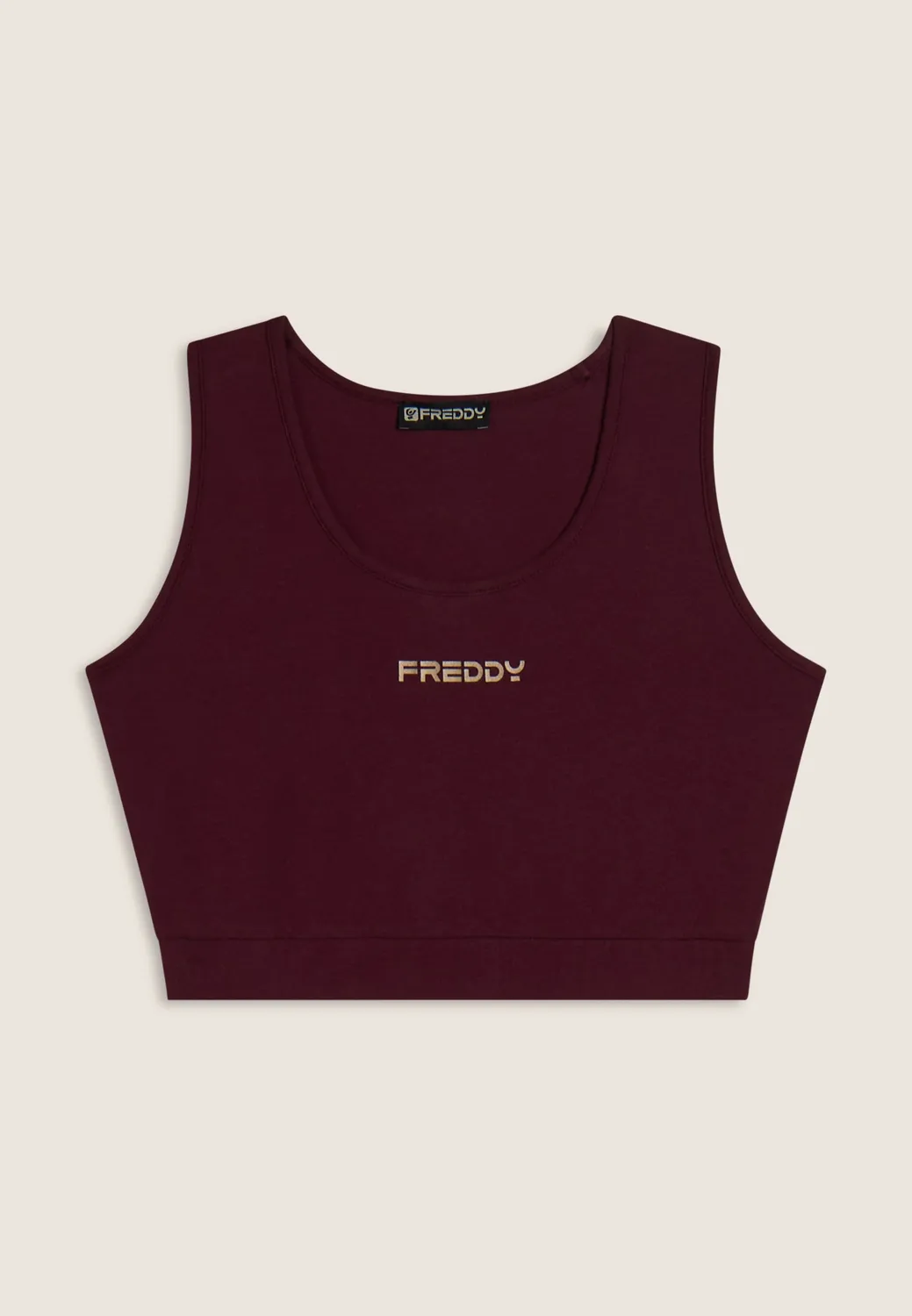 Freddy Sport Top Racerback Medium Support Schwarz