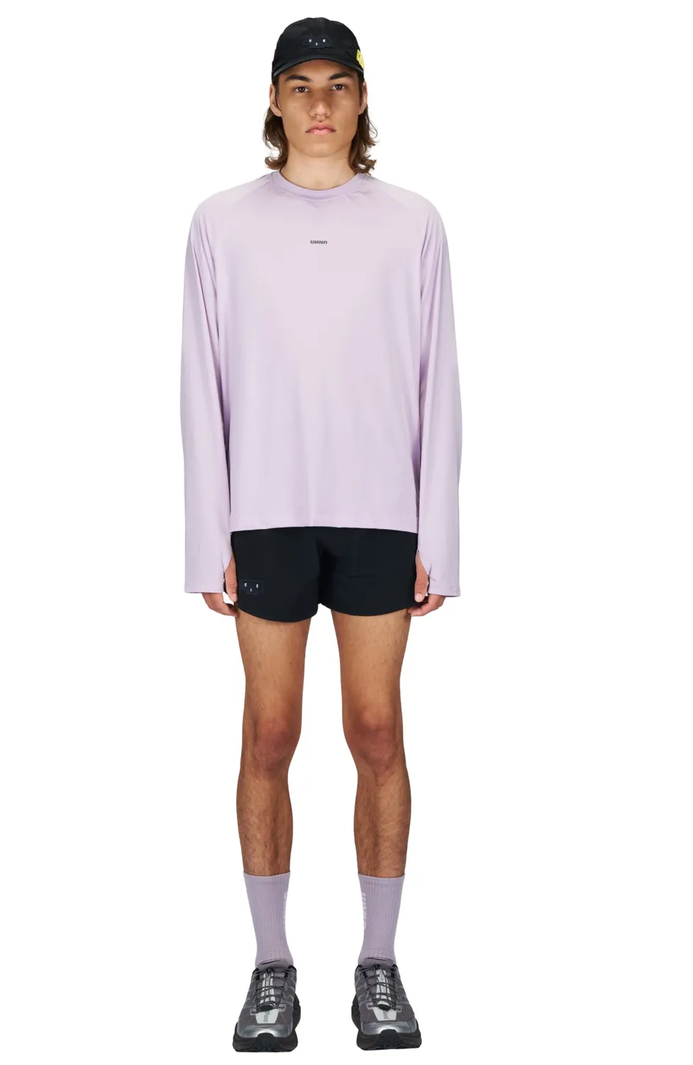 UNNA Shiny Long Sleeve Laufshirt dusty orchid leicht