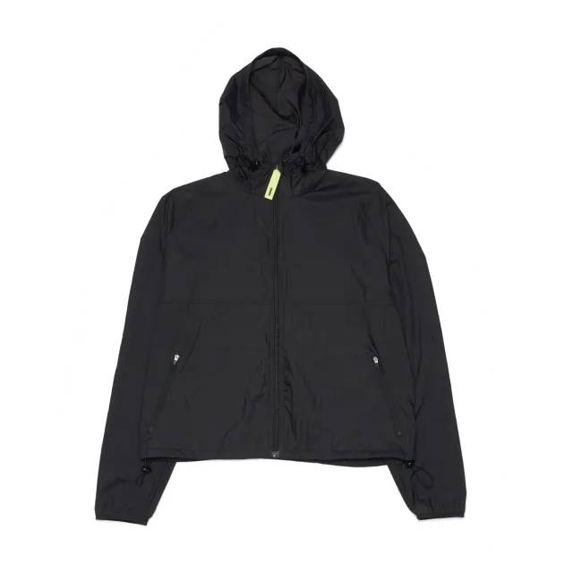 UNNA Smiles Run Jacket Laufjacke Schwarz winddicht