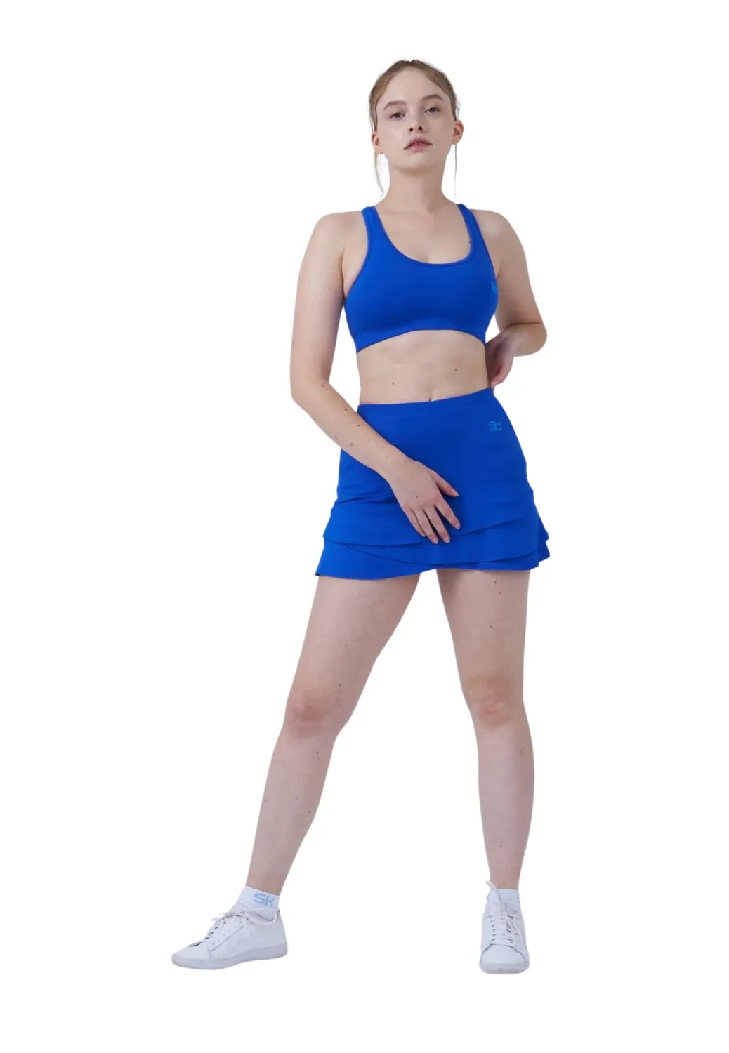 SPORTKIND Tulip Light Skort Tannengrün Rock mit Hose