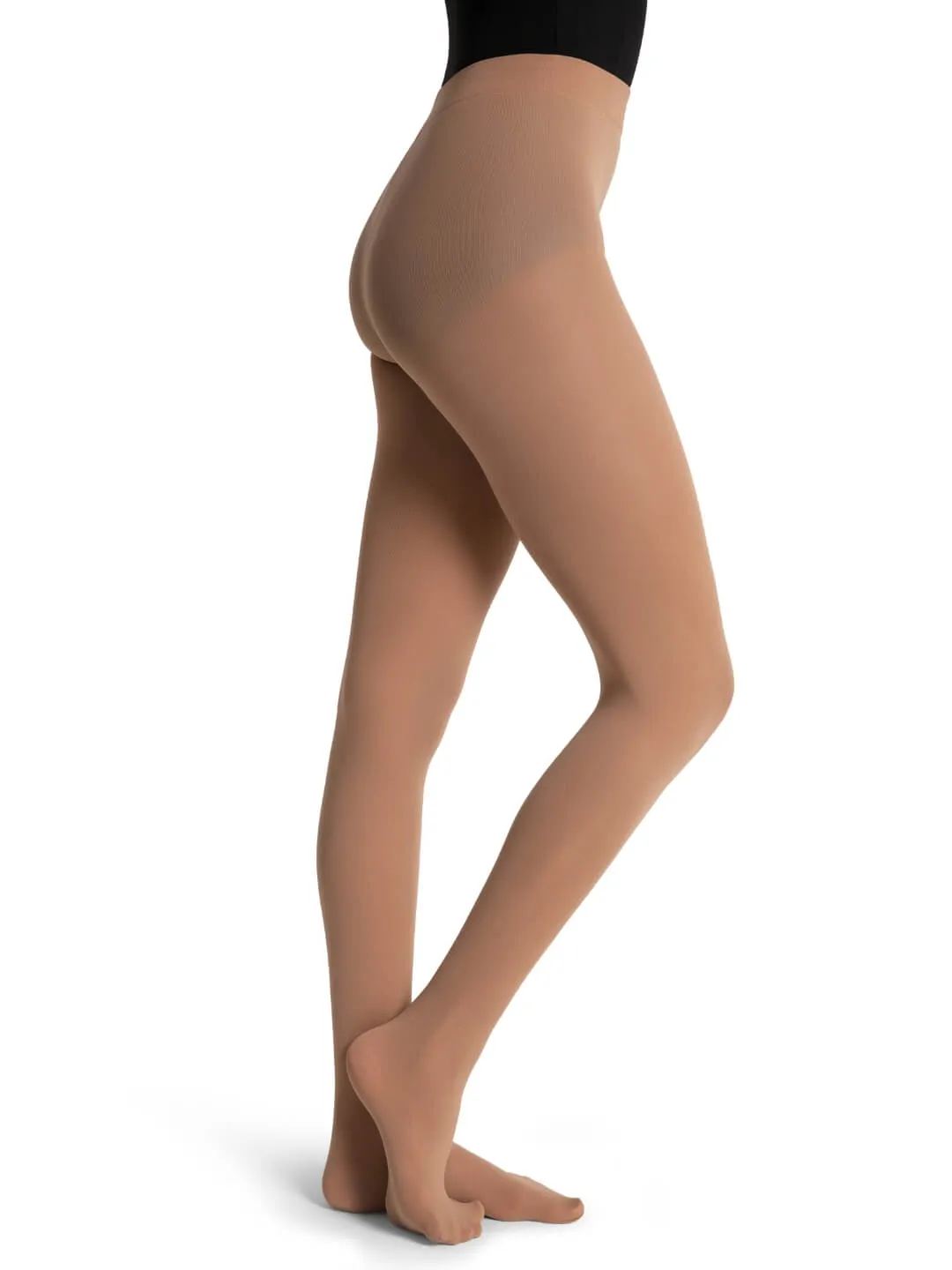 Capezio Ultra Soft 1915D Fußstrumpfhose Hellrosa XXL Tactel