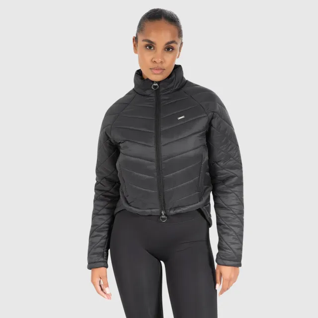 Smilodox Sila Outdoorjacke Damen Schwarz isoliert