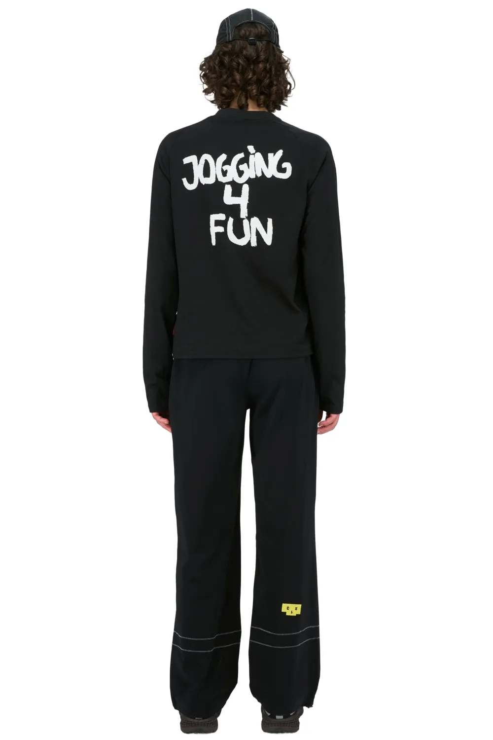 UNNA Jogging 4 Fun LS Langarmshirt Herren Schwarz