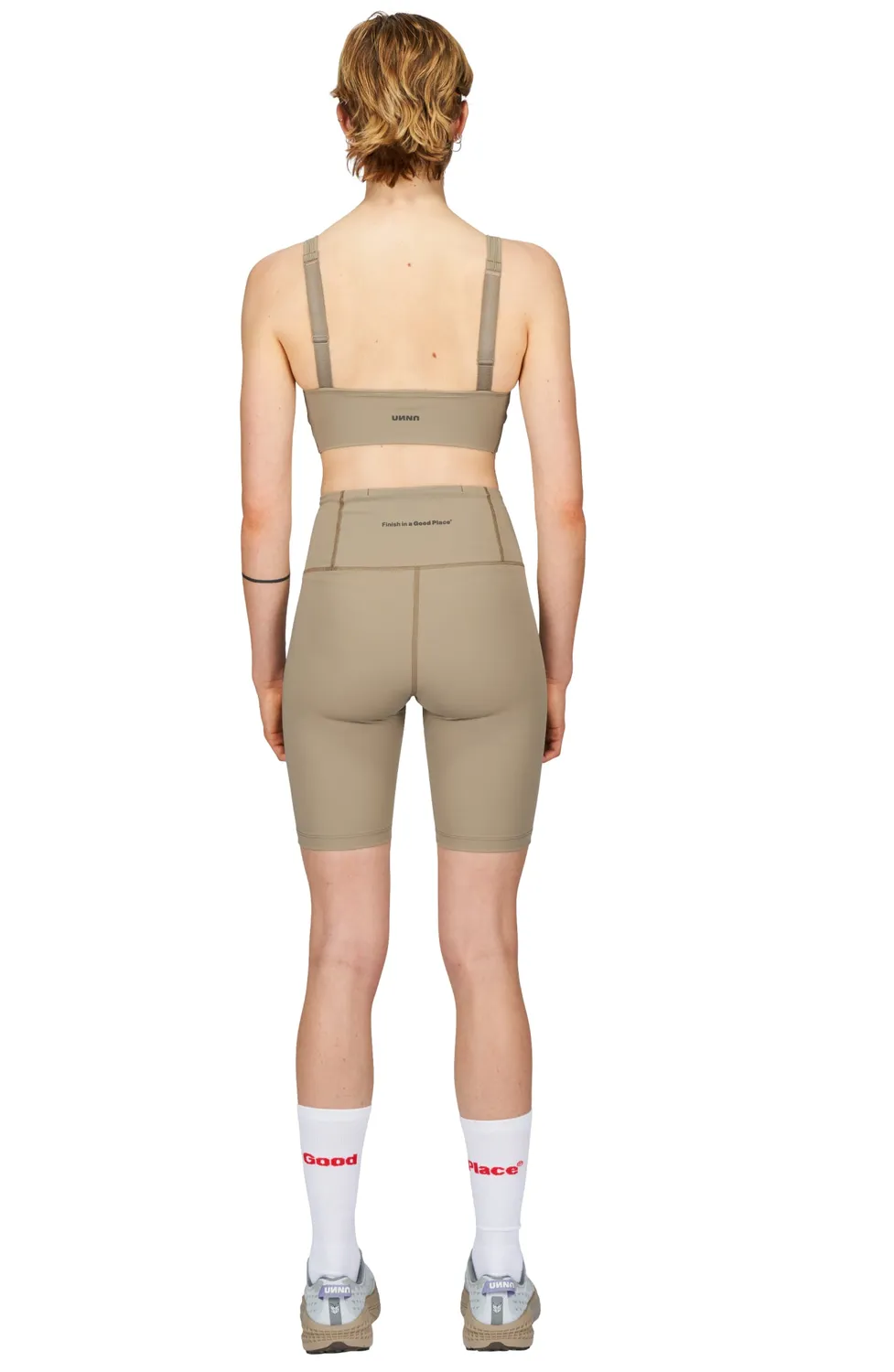 UNNA Good Place Shorts Kompressionsshorts Stone Beige