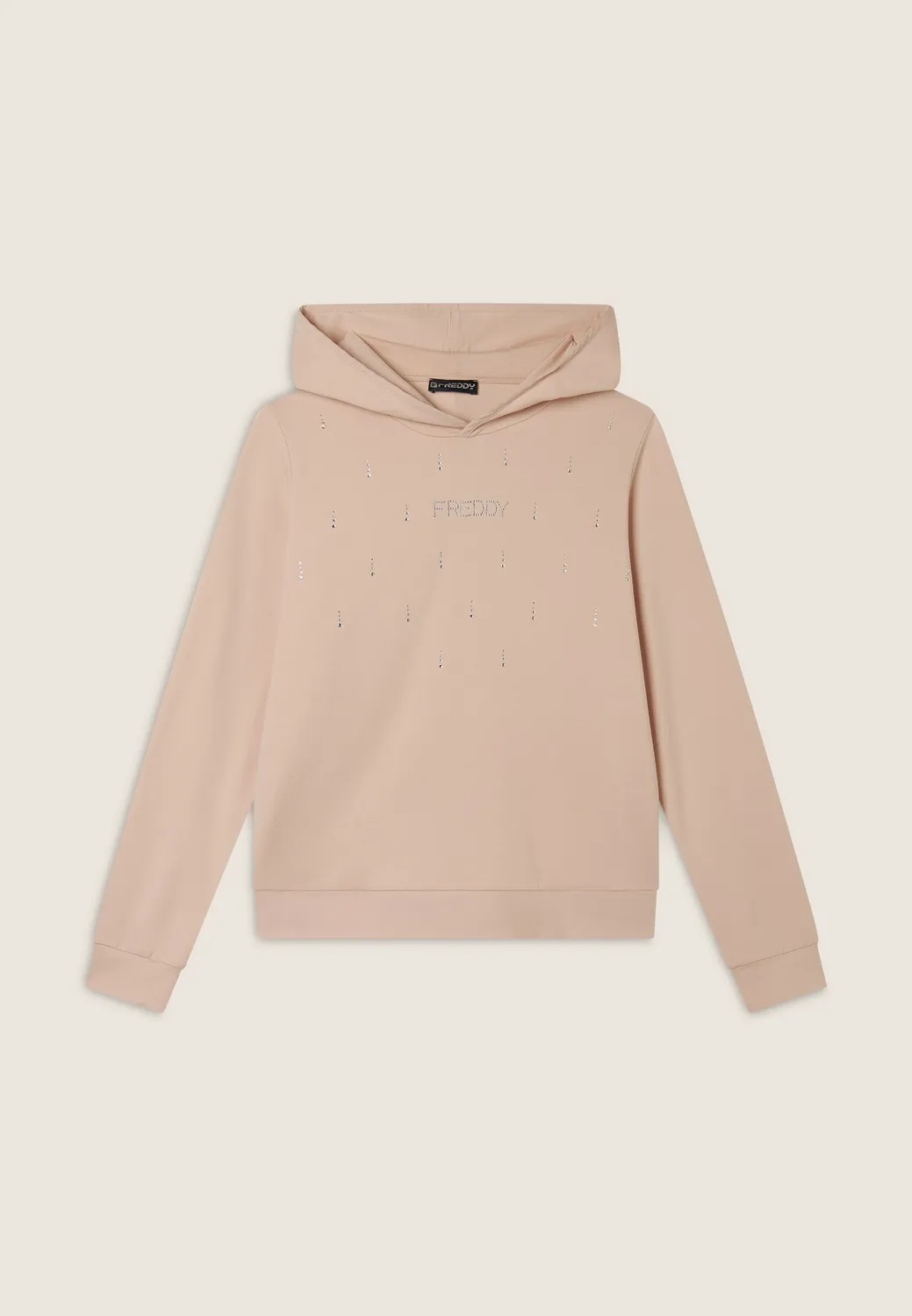Freddy Strass Kapuzen-Hoodie Dark Sapphire French Terry
