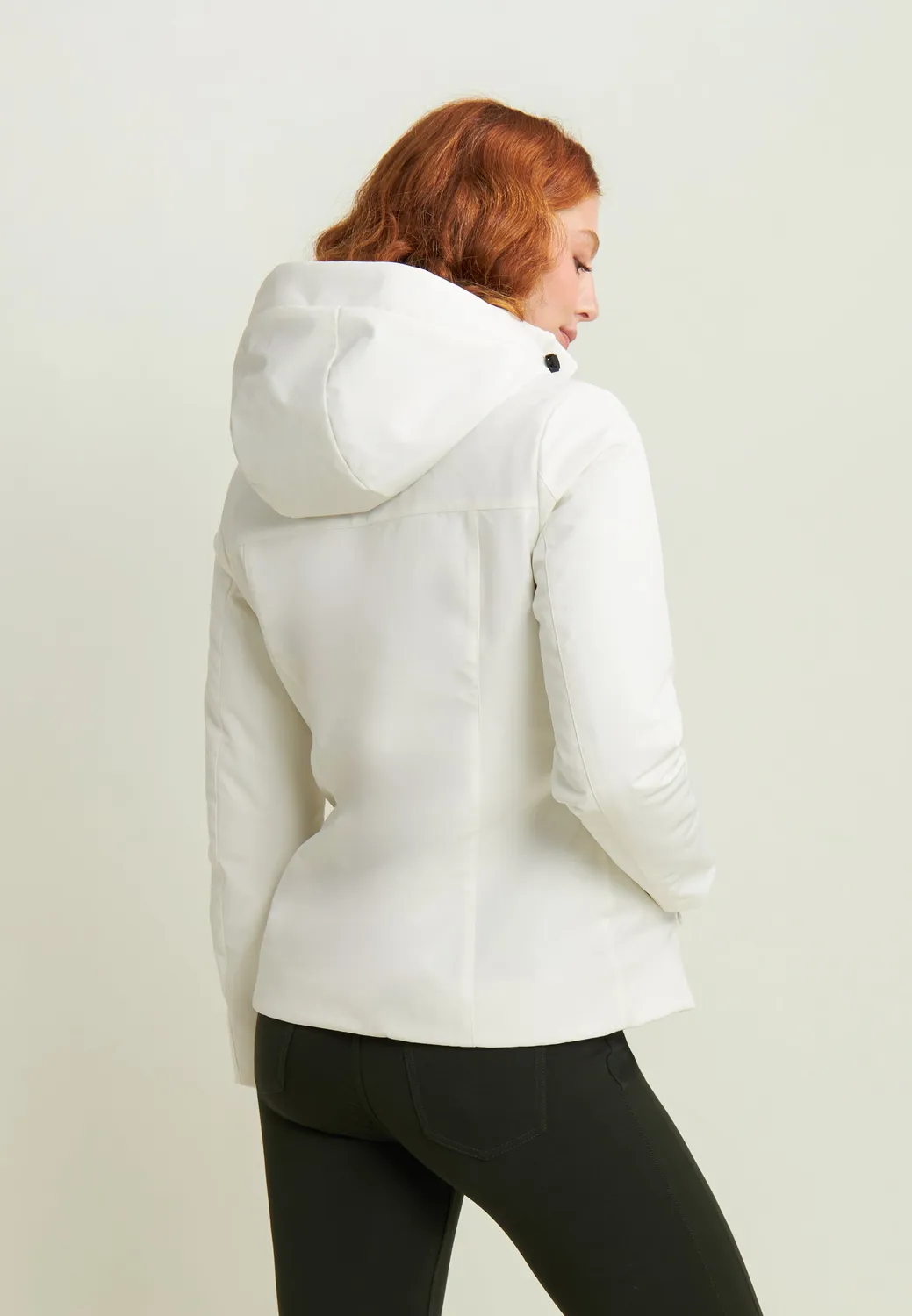 Freddy Winter Windjacke Kapuze Schwarz Wasserdicht