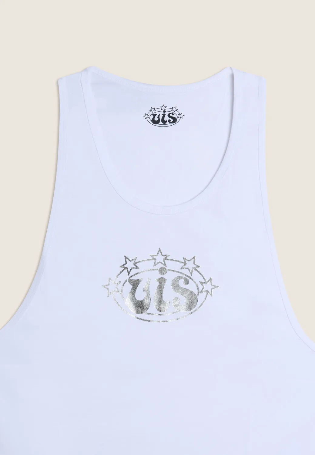 Freddy VIS Tanktop Nero-Silver Baumwolle Regular