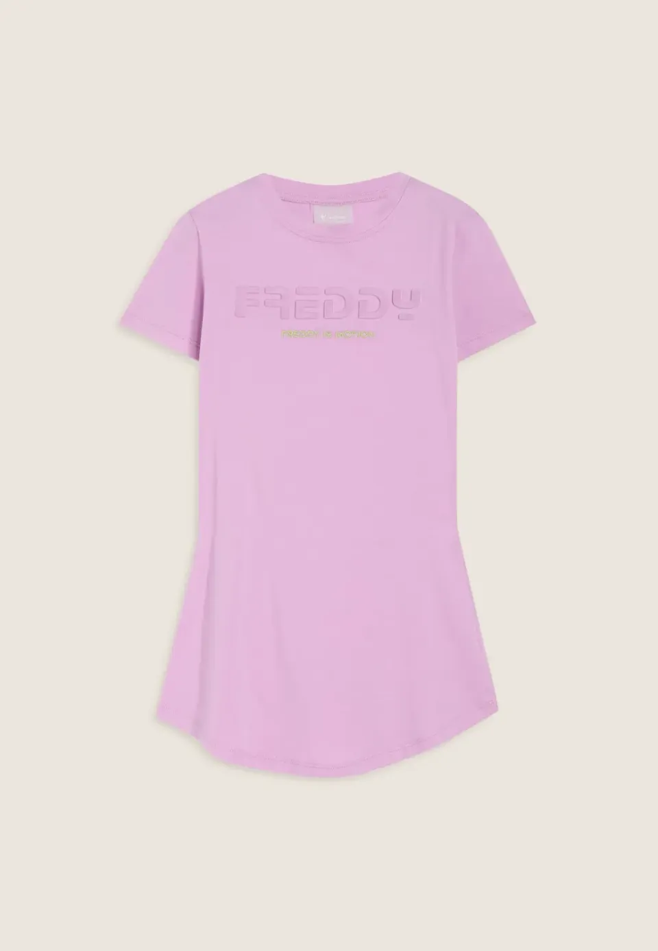 Freddy Mädchen Kleid Jersey Logo Lilla elastisch