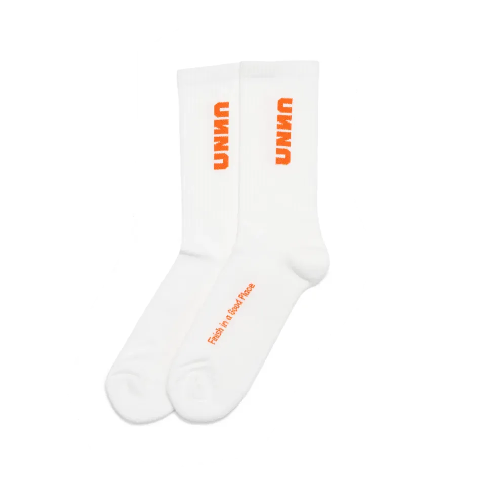 UNNA Miracle Socken Laufsocken 2er Vanilla White Bio-Baumwolle