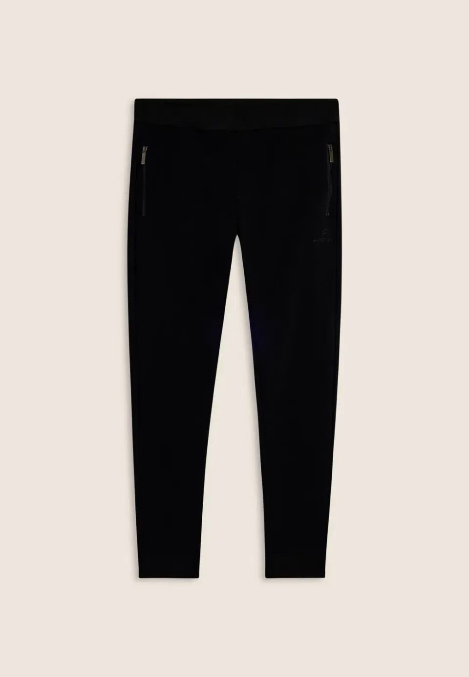 Freddy Sporthose Herren Schwarz Baumwolle Zip-Taschen