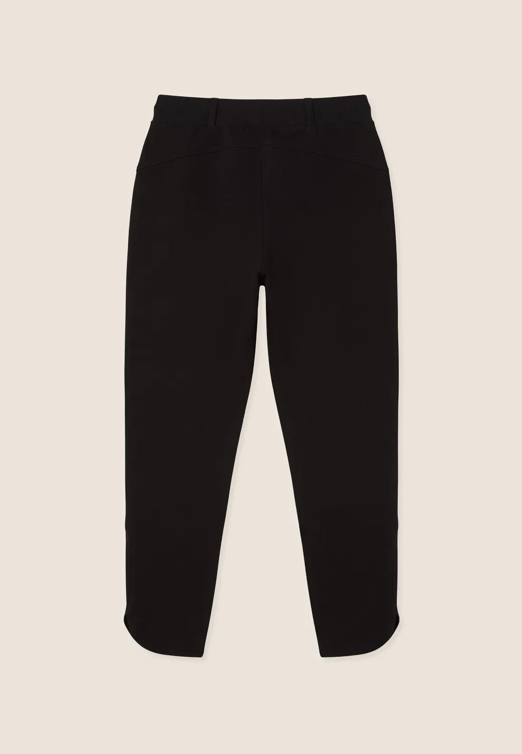Freddy Slim Sporthose Schlitz Velours Schwarz Damen