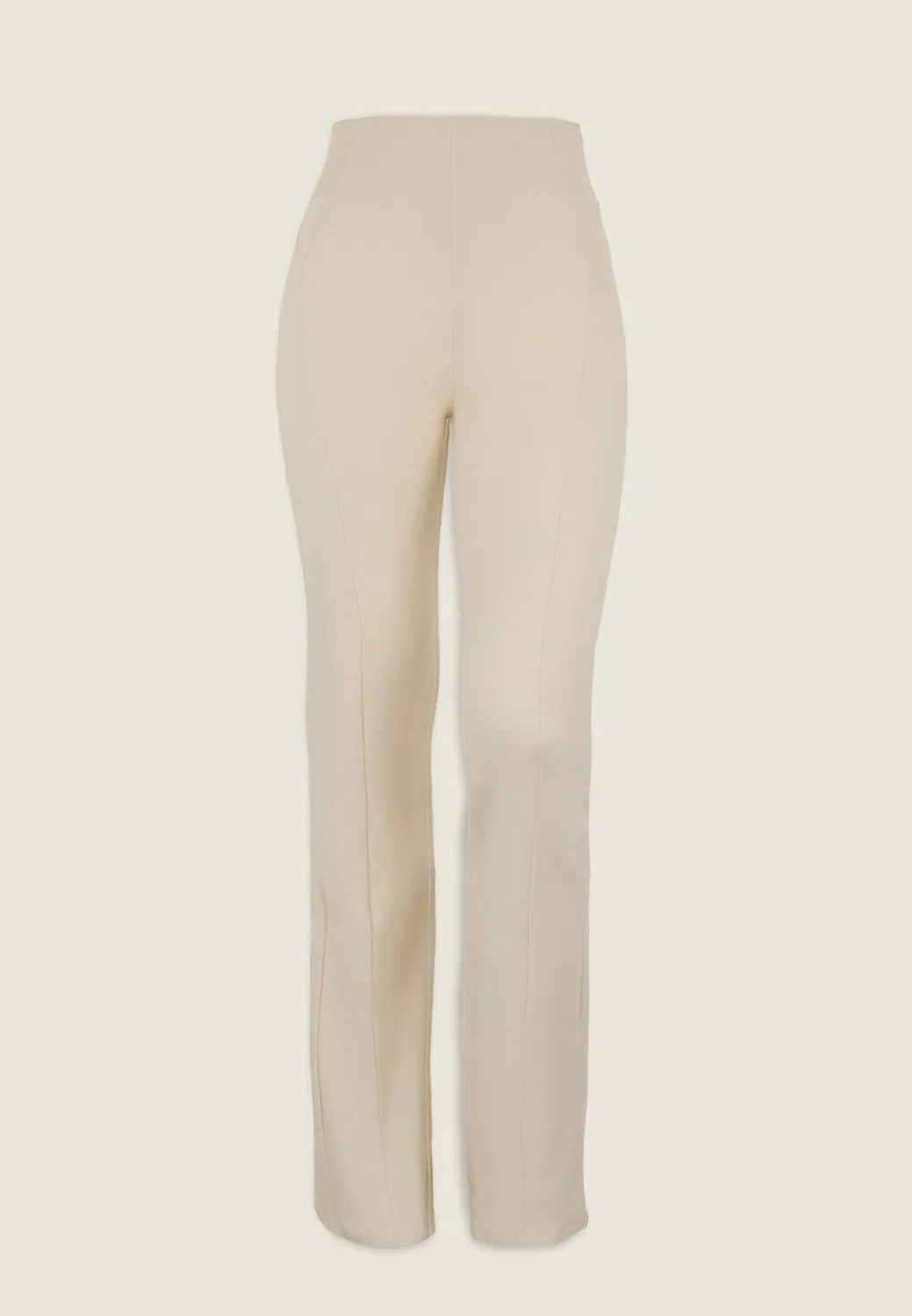 Freddy WR.UP Flare Leggings Weiß High-Waist Baumwolle