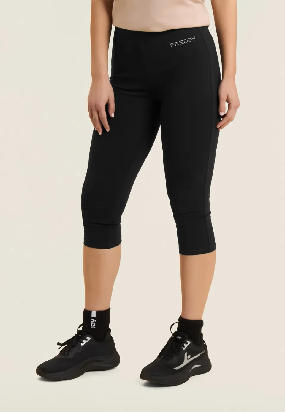 Freddy Capri Leggings Herznaht Dark Sapphire