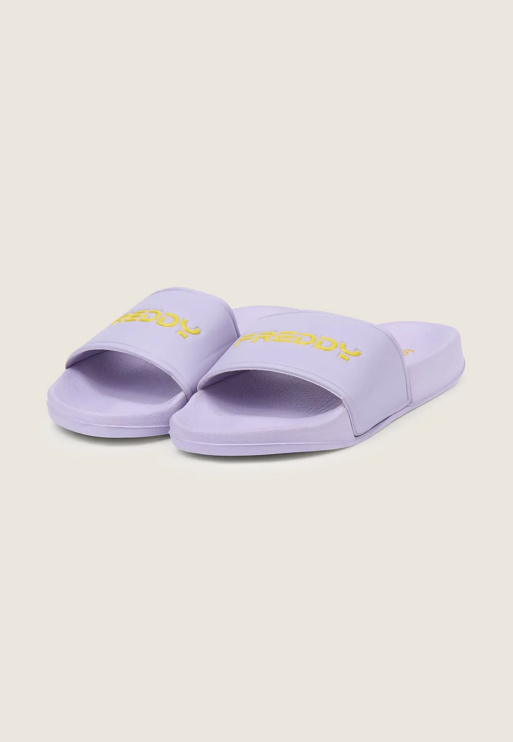 Freddy Slider Badelatschen Damen Lila pastell
