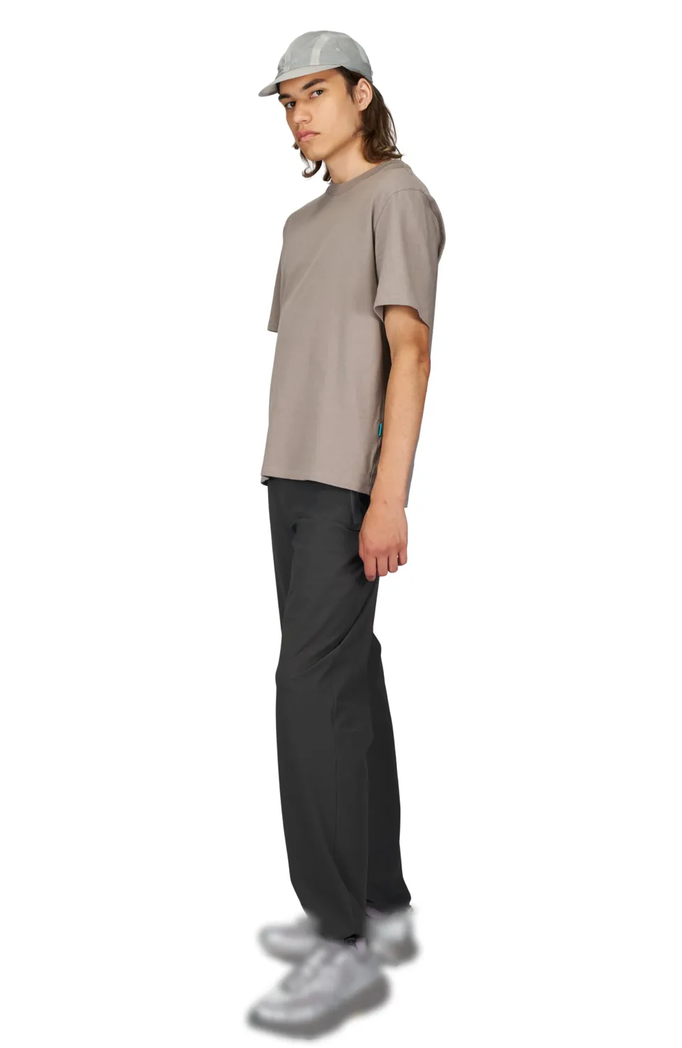 UNNA Everywhere Pants Herren Laufhose Dunkelgrau Zip