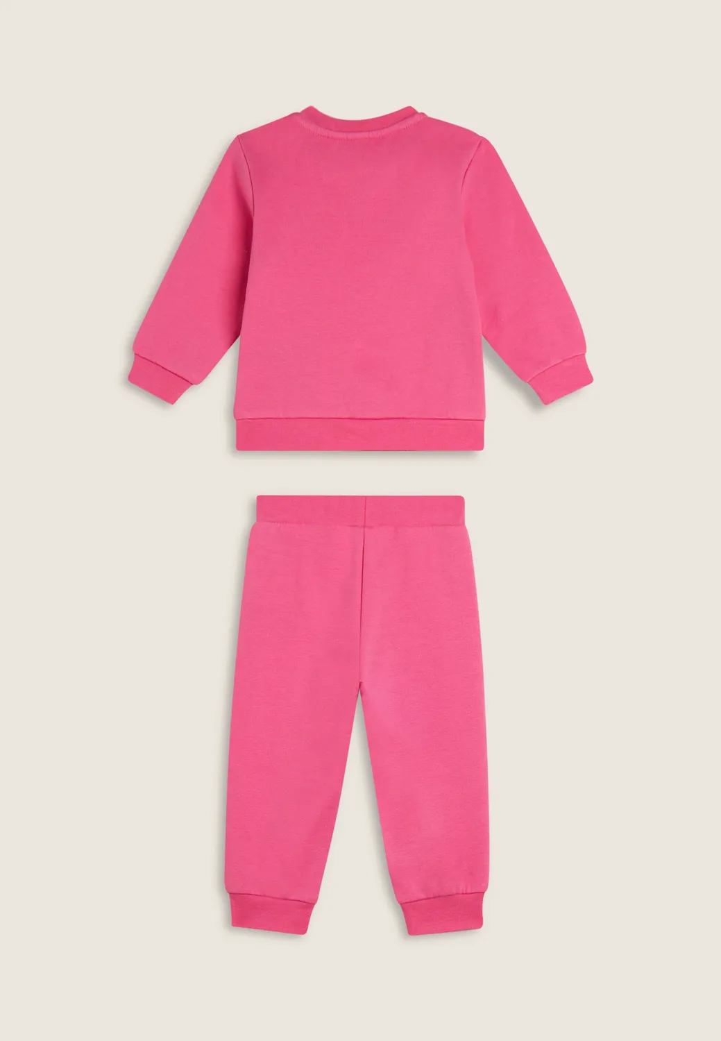 Freddy Baby Jogginganzug Baumwolle Rosa Knöpfe