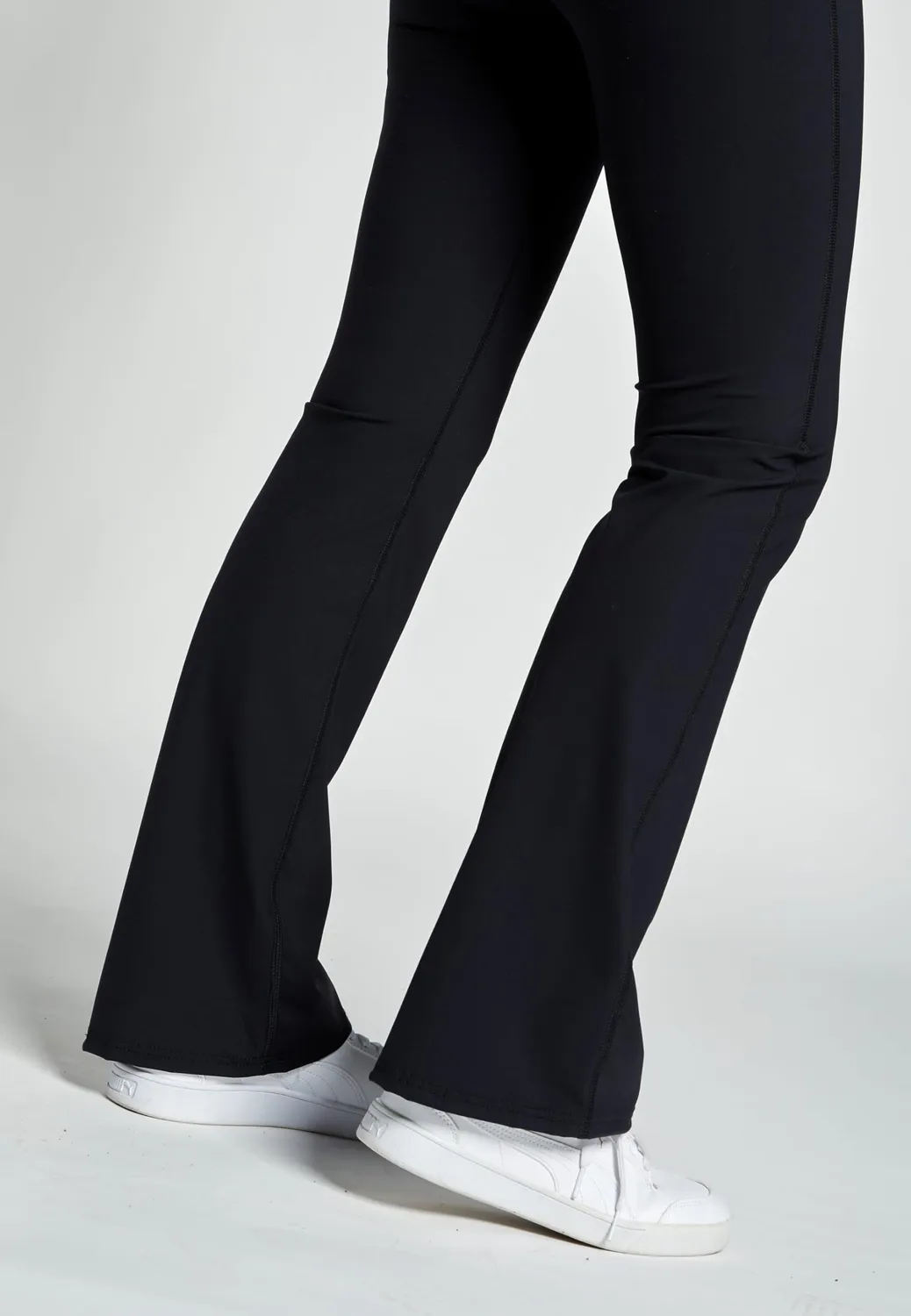 Sportkind Flare Fitness Hose Jazzpants M High Waist