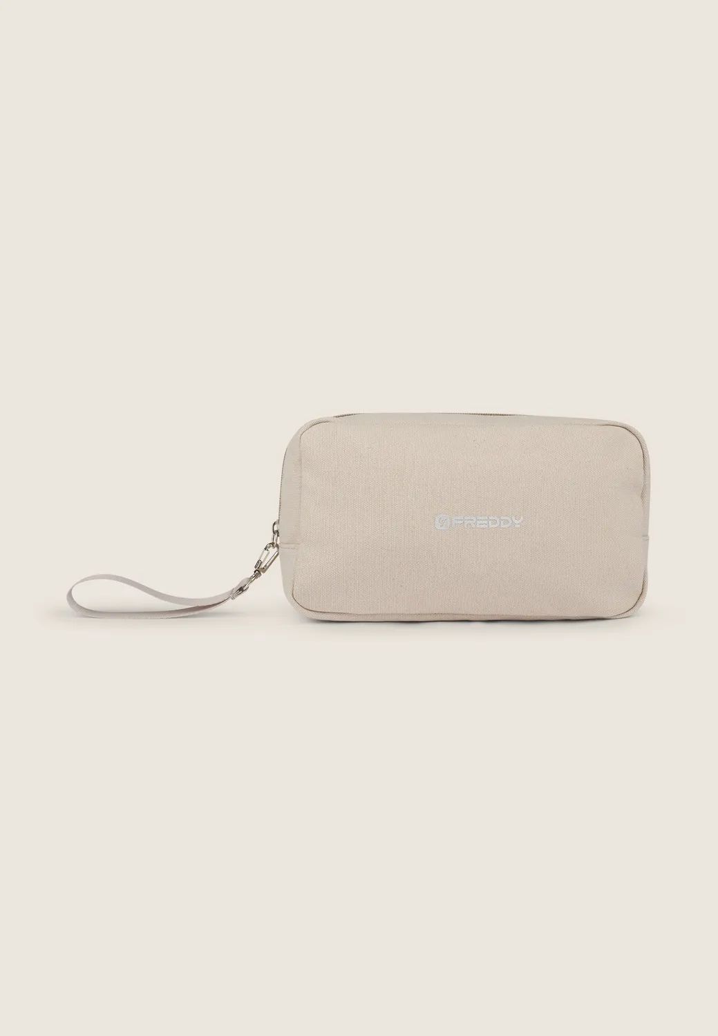 Freddy Canvas Kosmetiktasche uni schwarz