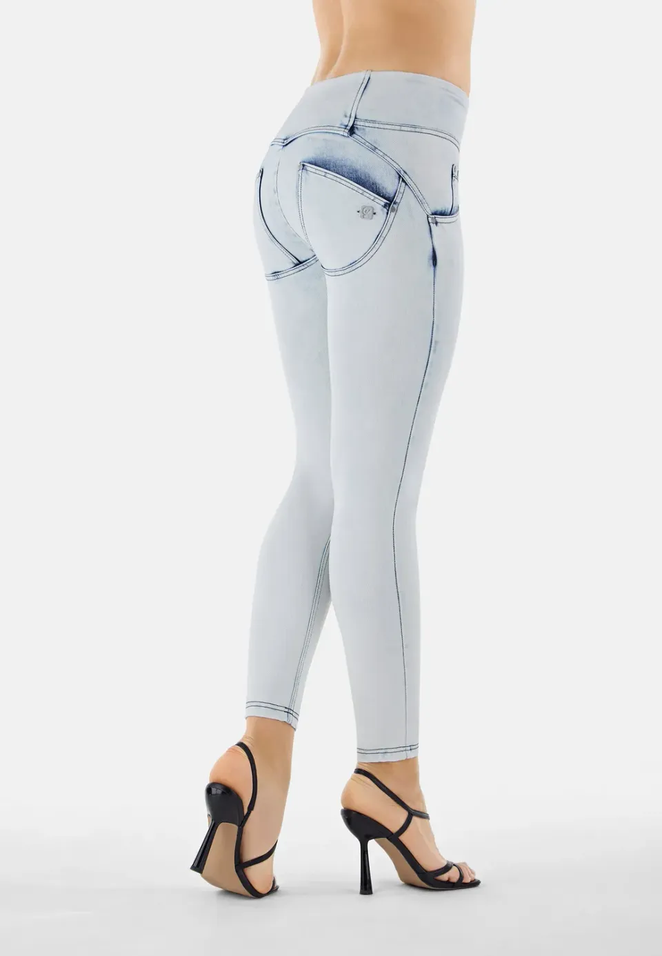 Freddy WR.UP Jeans 7/8 Superskinny Bleached J93N