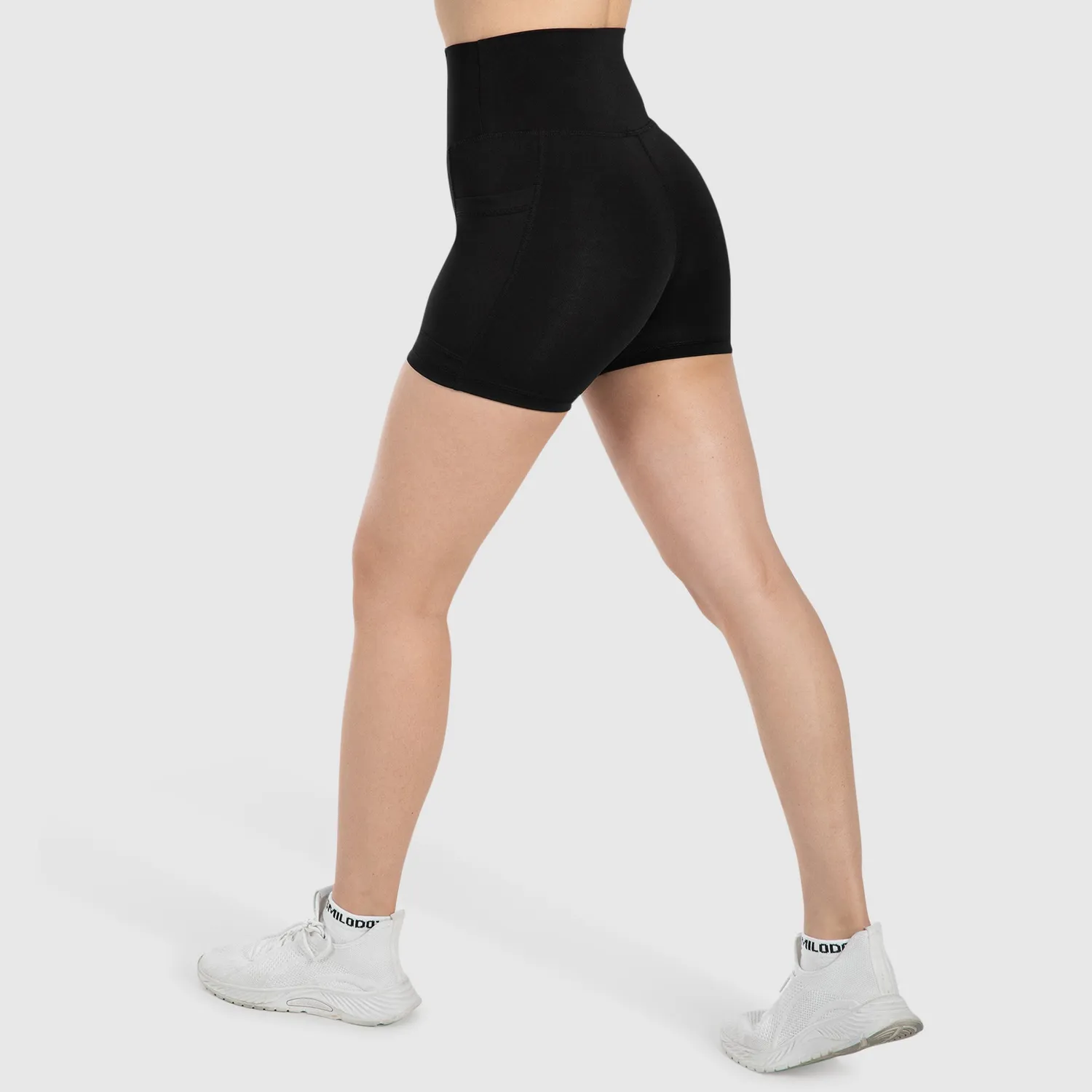 Smilodox Amaze Pro Josie Shorts Schwarz High Waist