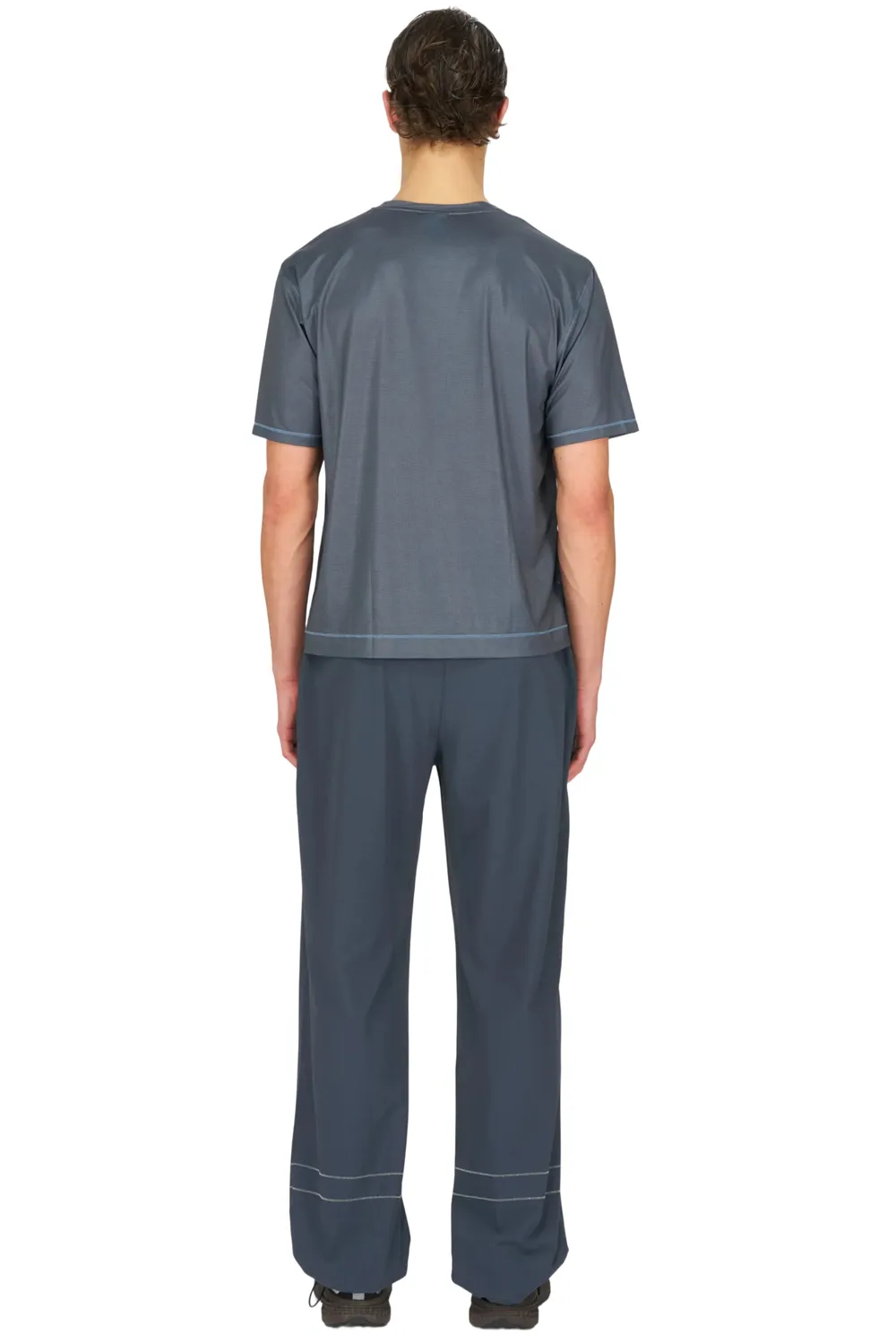 UNNA Everywhere Pants Wide Hose Blue Grey ECONYL