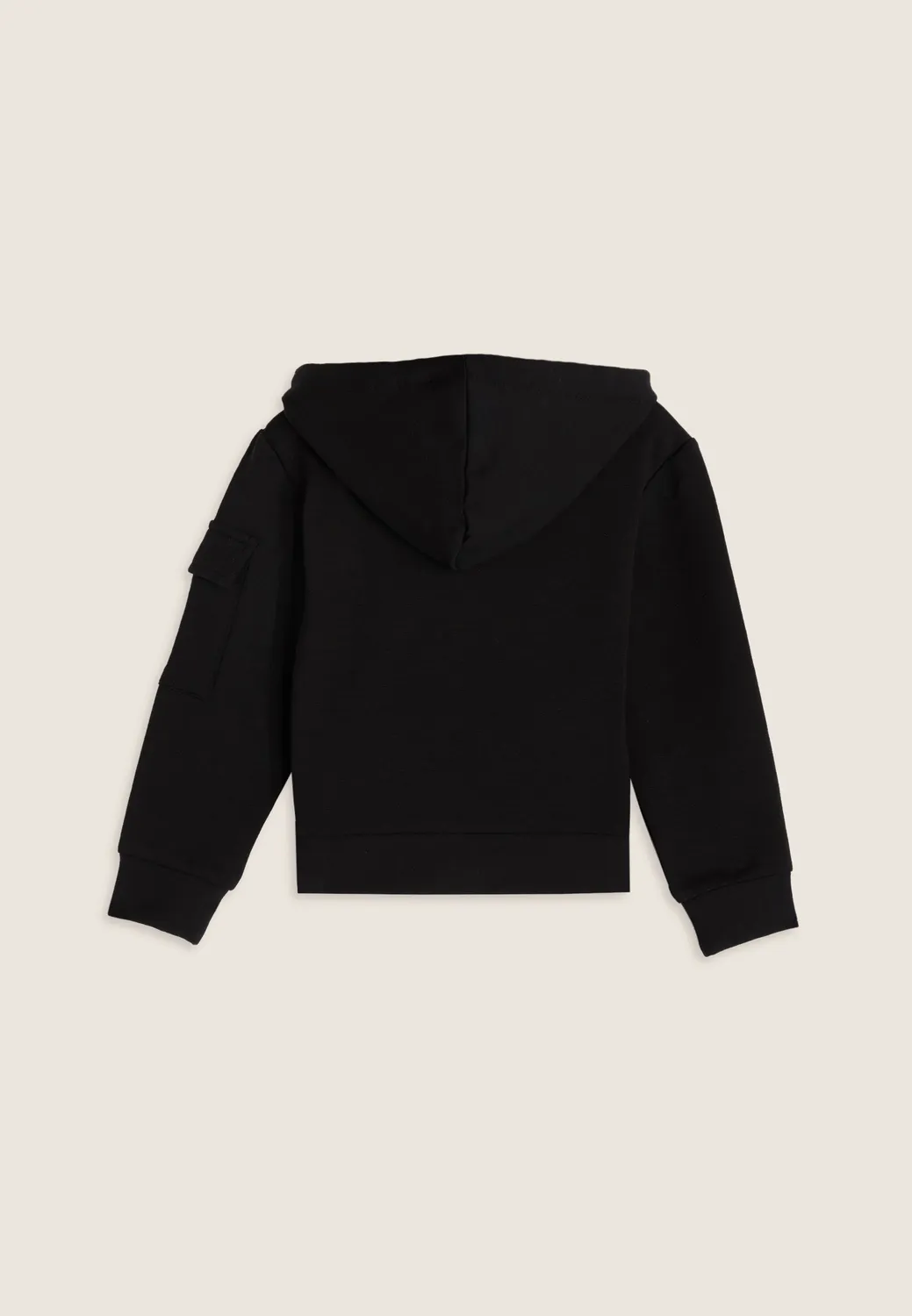Freddy Mädchen Hoodie mit Reißverschluss Schwarz Gold 4 Jahre