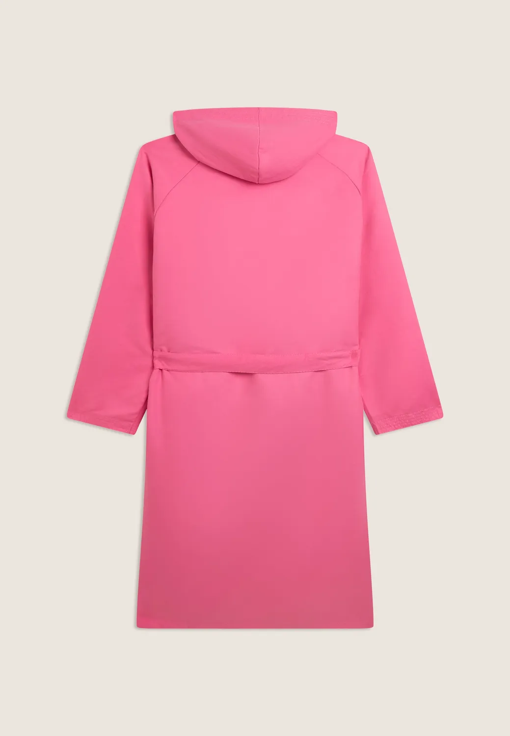 Freddy Unisex Bademantel Mikrofaser Fuchsia Kapuze