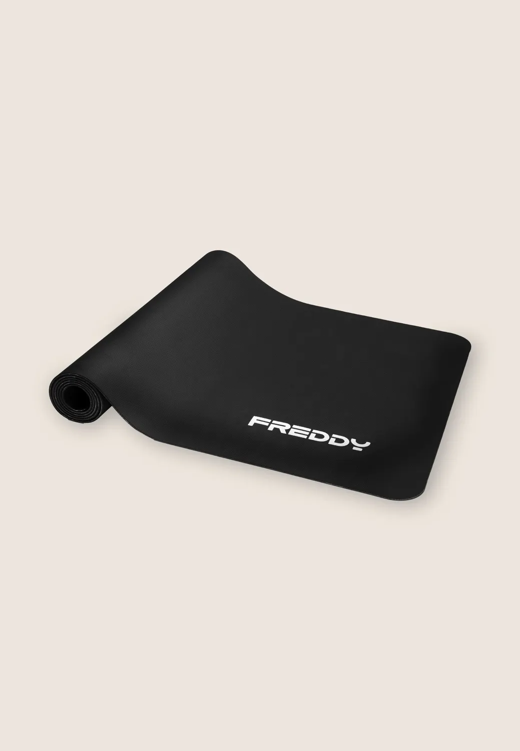 Freddy Fitness Yogamatte schwarz 183x61 4mm