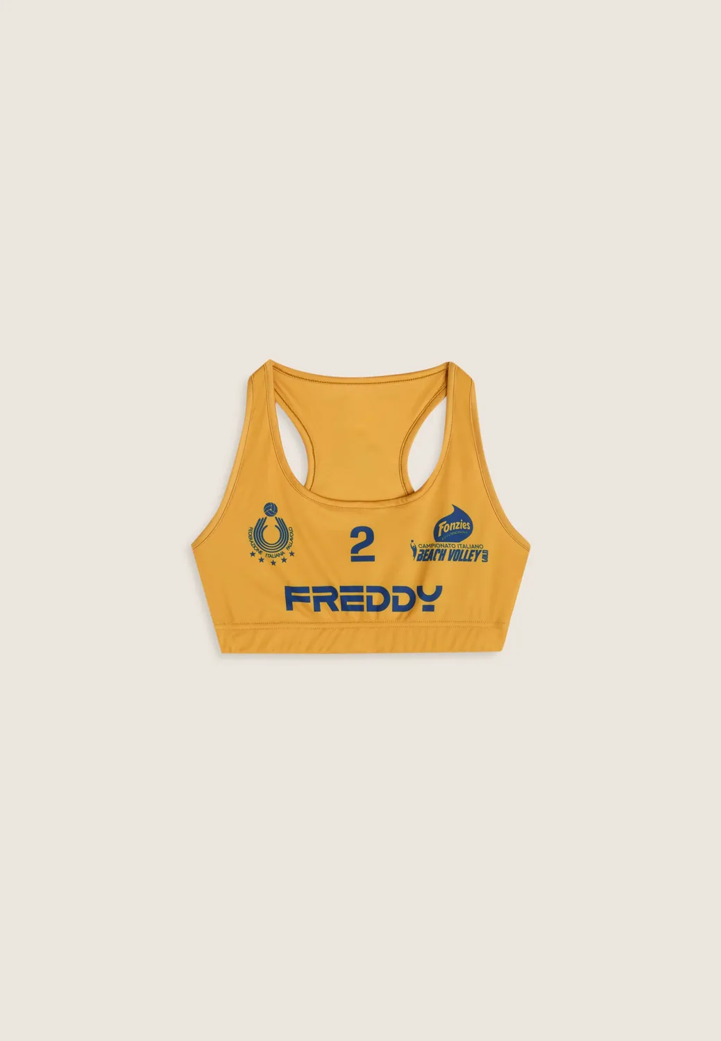 Freddy Beach Volley Gold 2025 Top Oro Nummer 2