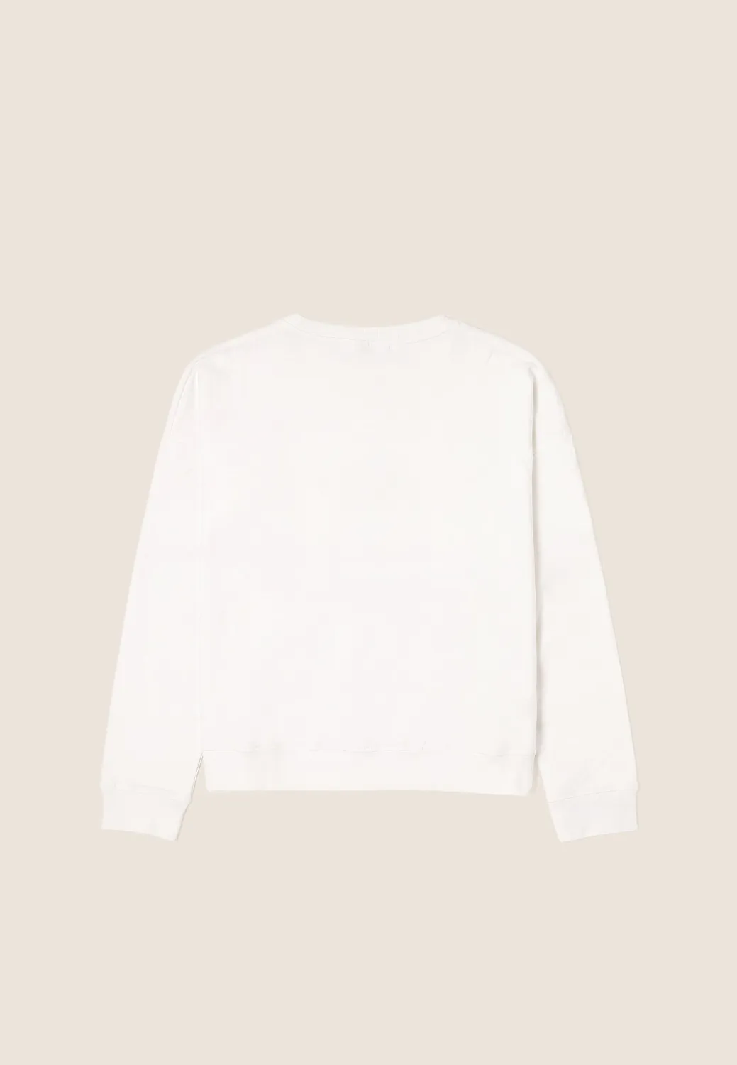 Freddy Oversize Cropped Sweatshirt Nero MST-Print