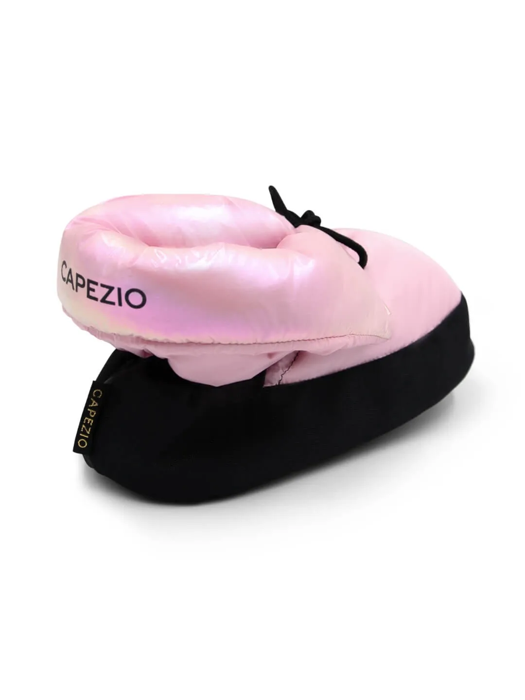 Capezio Mini Glam Warmup Bootie Rosa Metallic