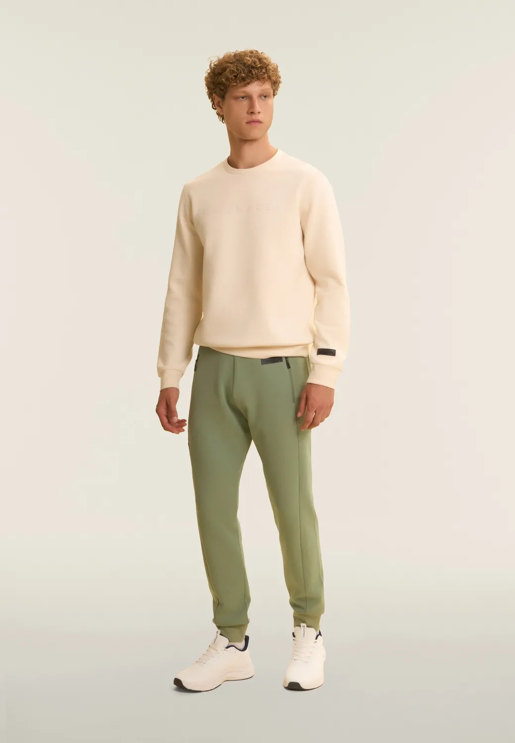 Freddy Urban Tech Interlock Jogginghose Herren Blau Bündchen