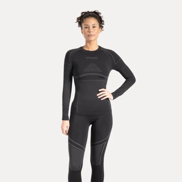 Smilodox Zeyn Emerelle Seamless Thermo Set Schwarz