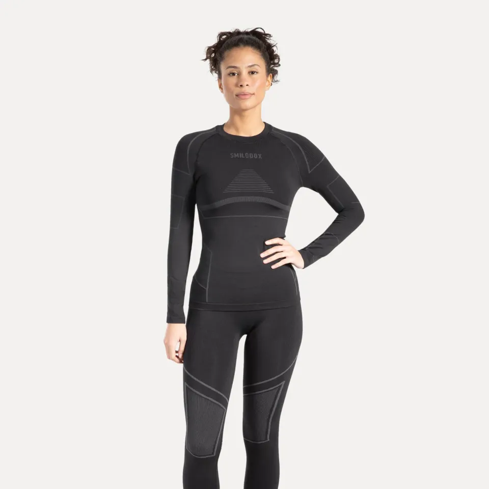 Smilodox Zeyn Emerelle Seamless Thermo Set Schwarz