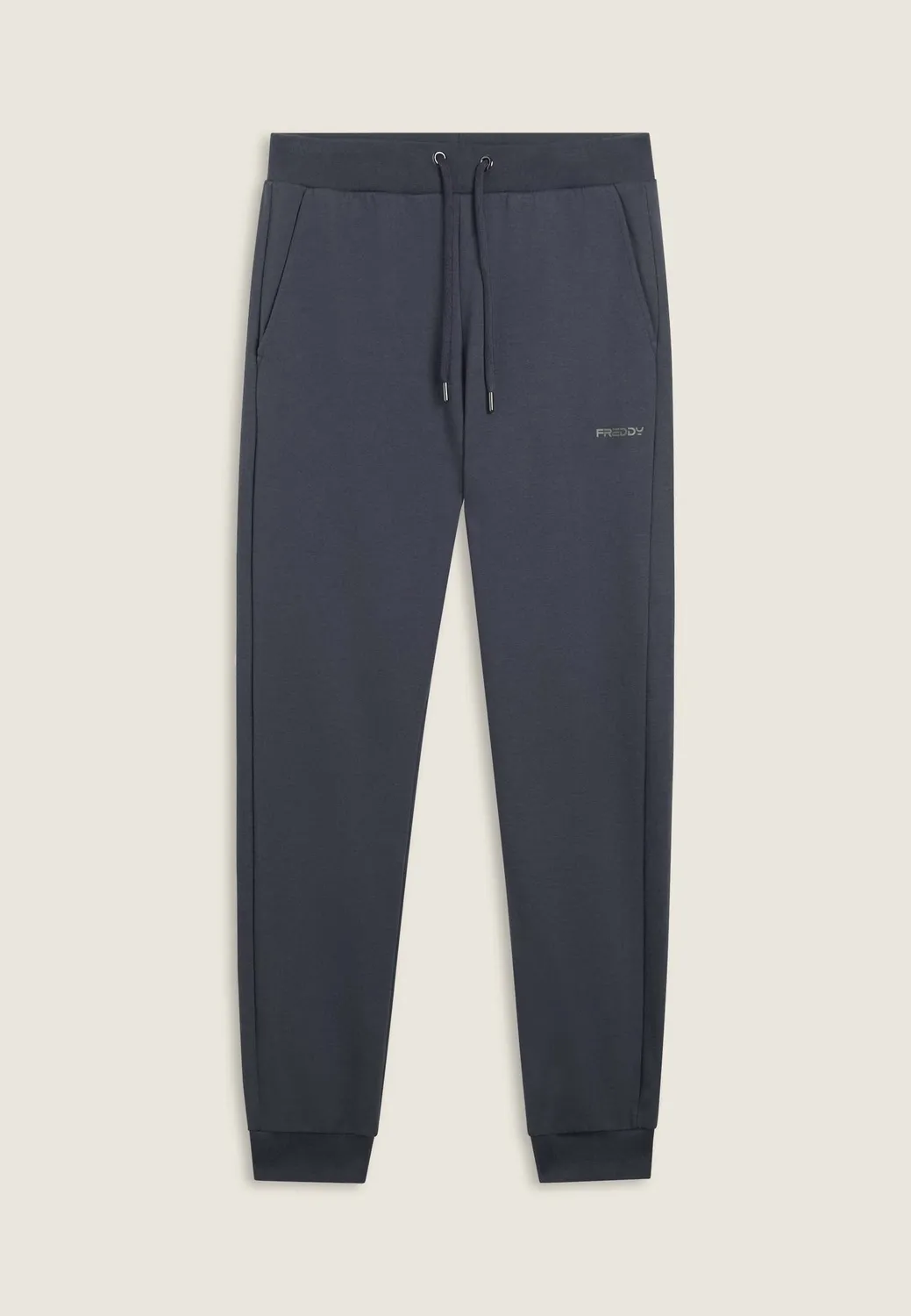 Freddy Jogginghose Herren Jet Black Baumwolle Regular