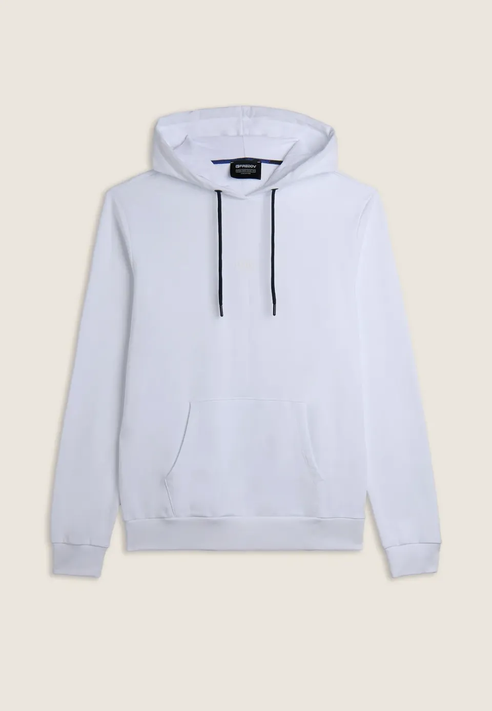 Freddy Comfort Hoodie Kapuzenpulli Weiß Baumwolle