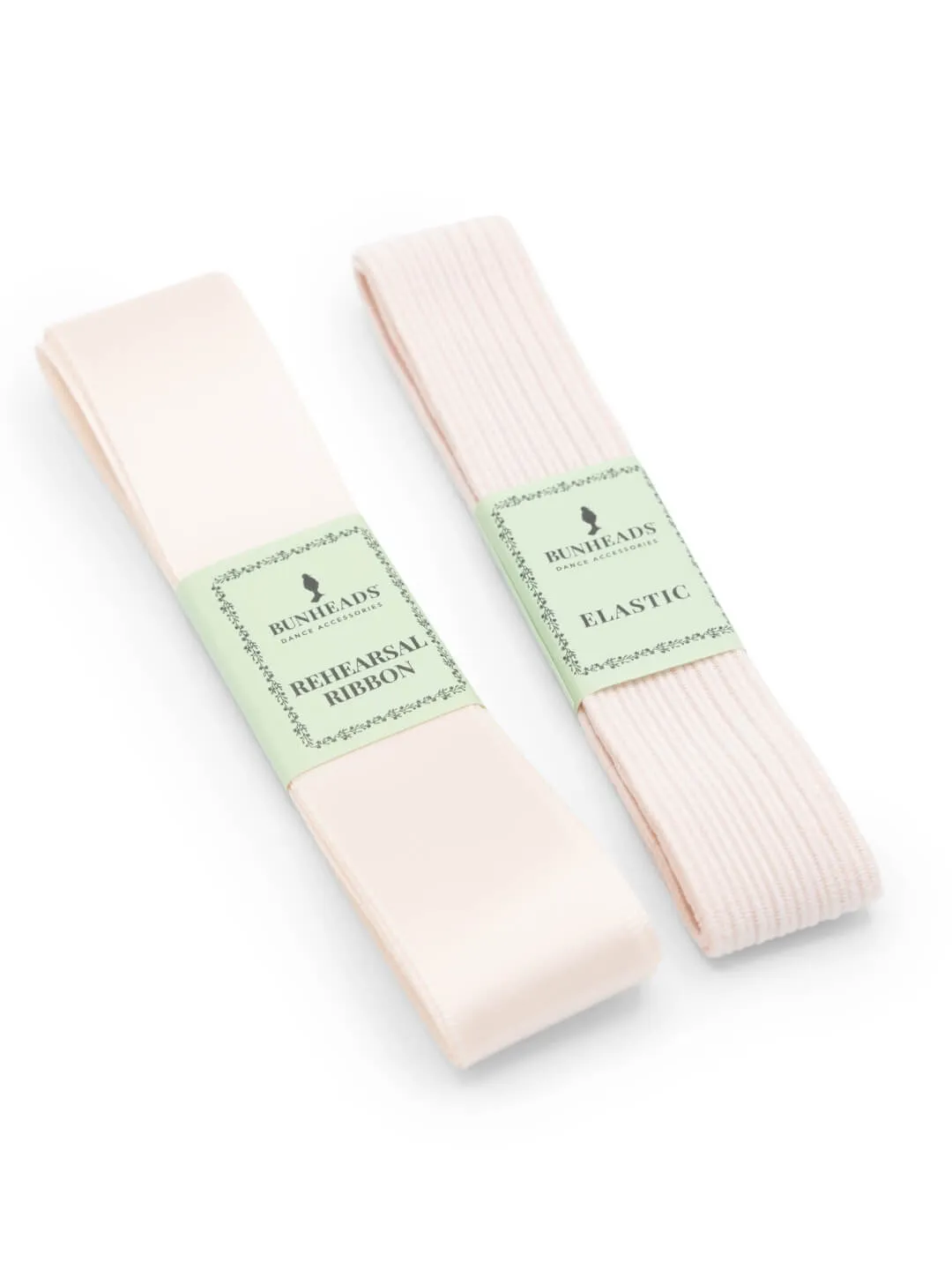 Bunheads BH315 Spitzenschuhband Satin Rosa Set