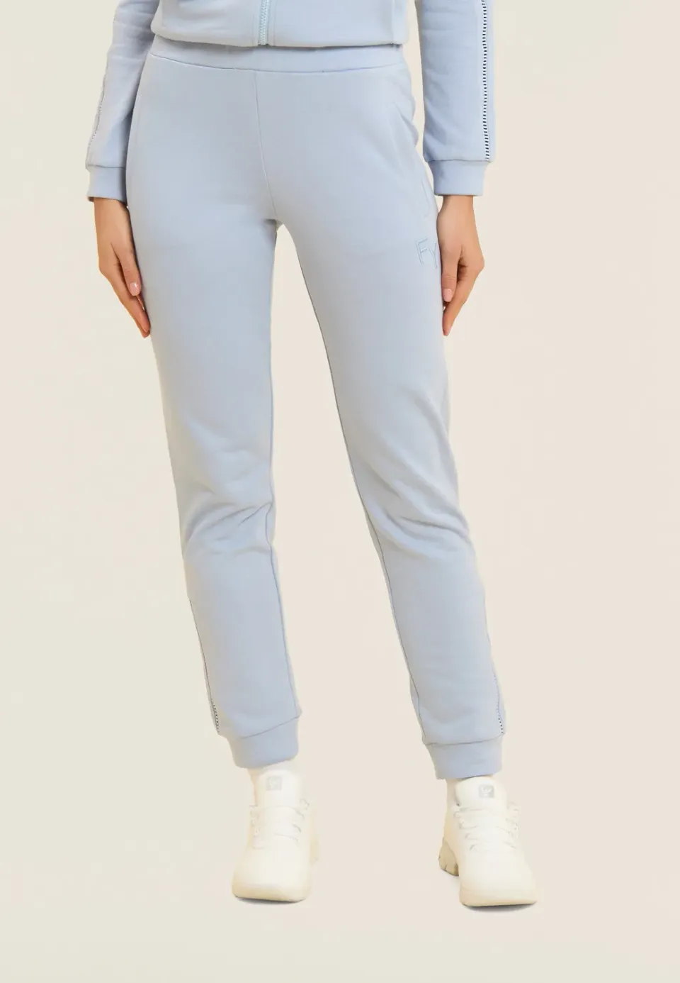 Freddy Slim Fit Sporthose Zen Blue C35 French Terry