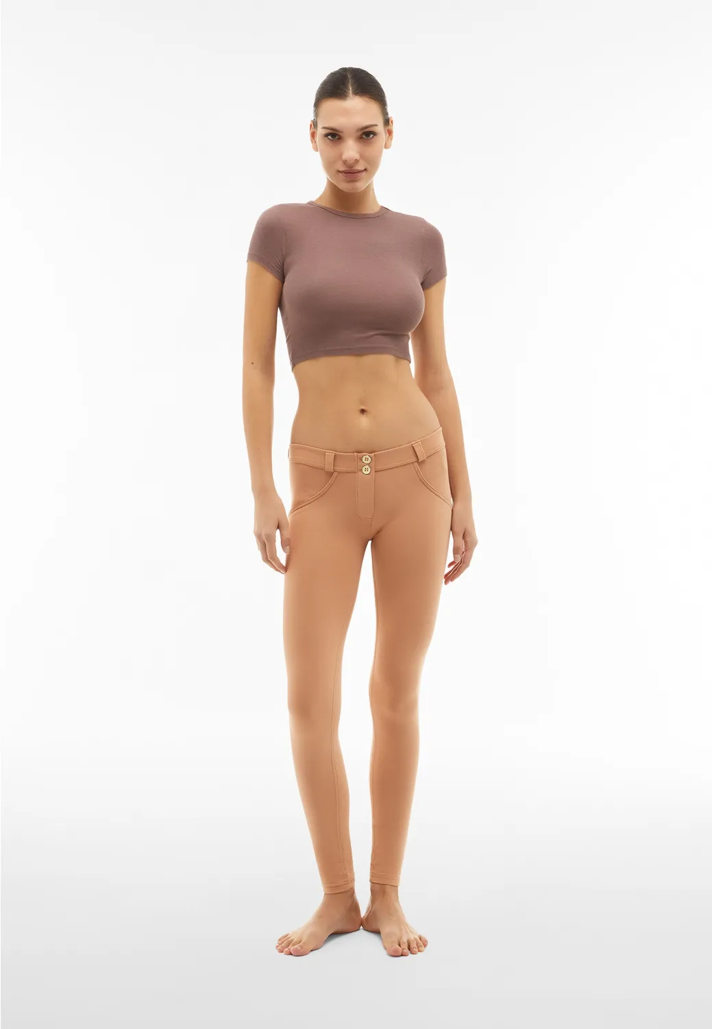 Freddy WR.UP Hose Dark Sapphire Low Waist Bio