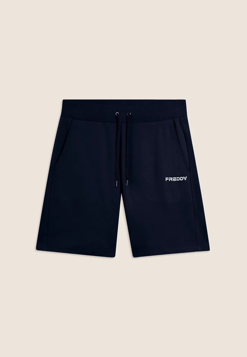 Freddy Damen Shorts Regular Glitter-Logo Schwarz