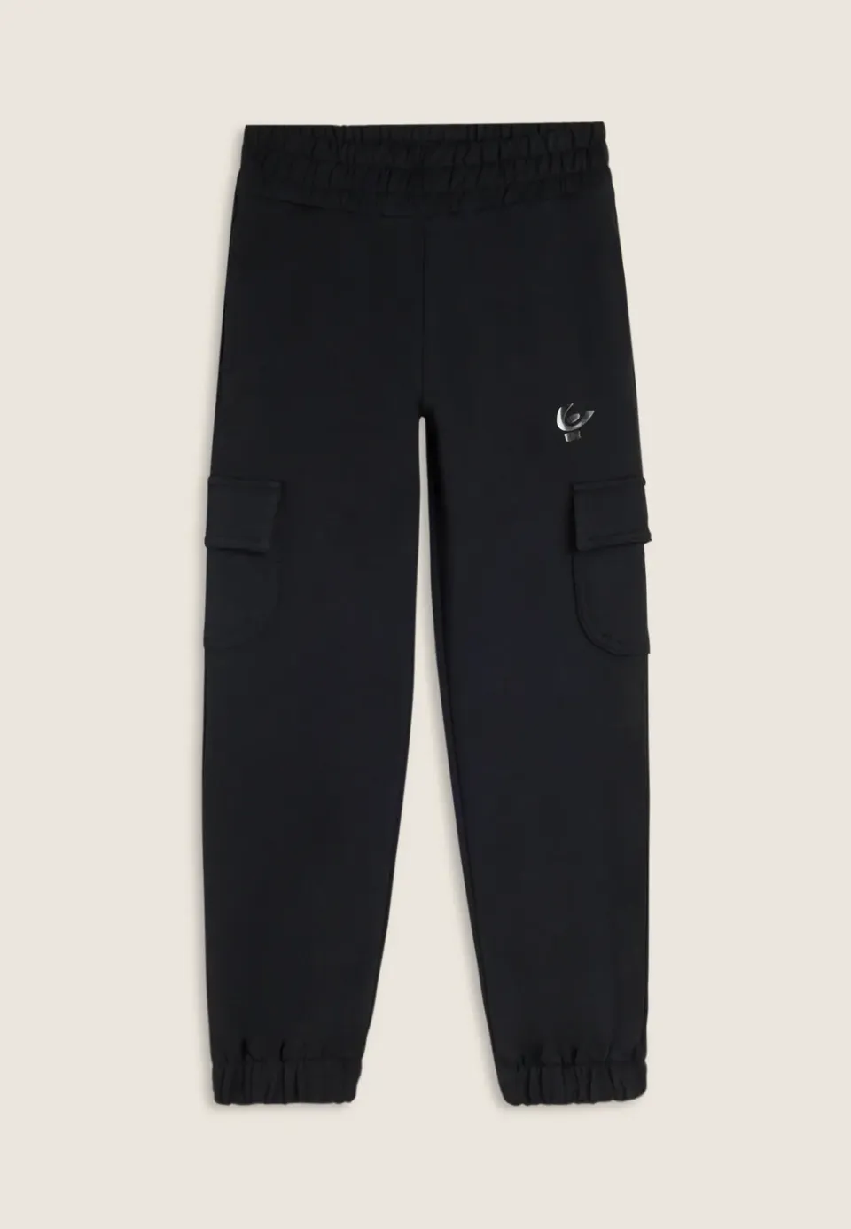 Freddy Kinder Sporthose Cargo Baumwolle Nero