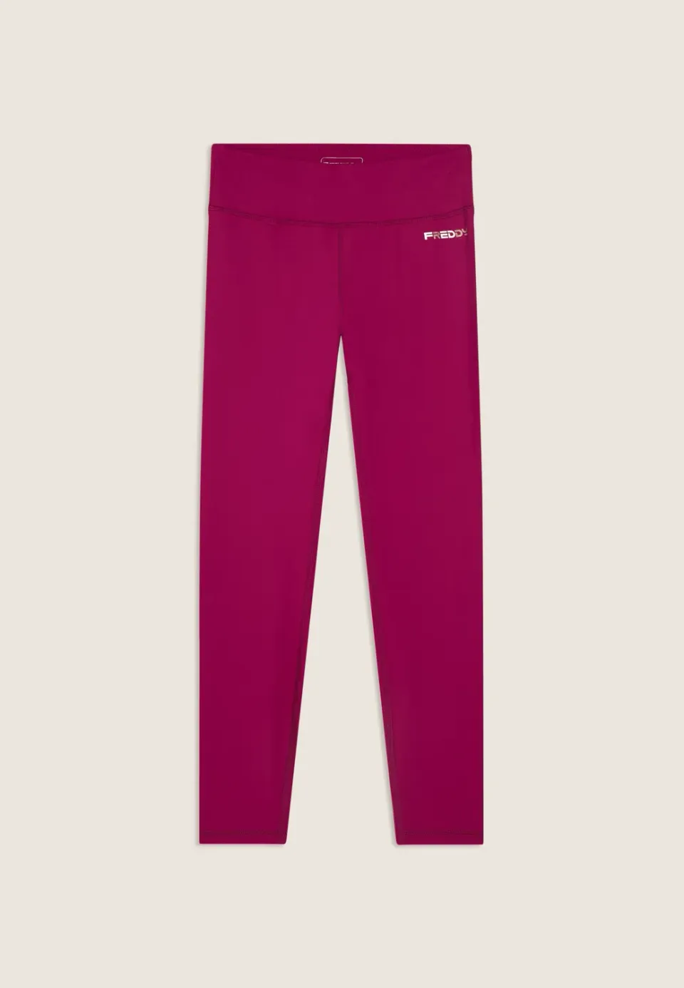 Freddy 7/8 Vita Alta Leggings Schwarz hoher Bund
