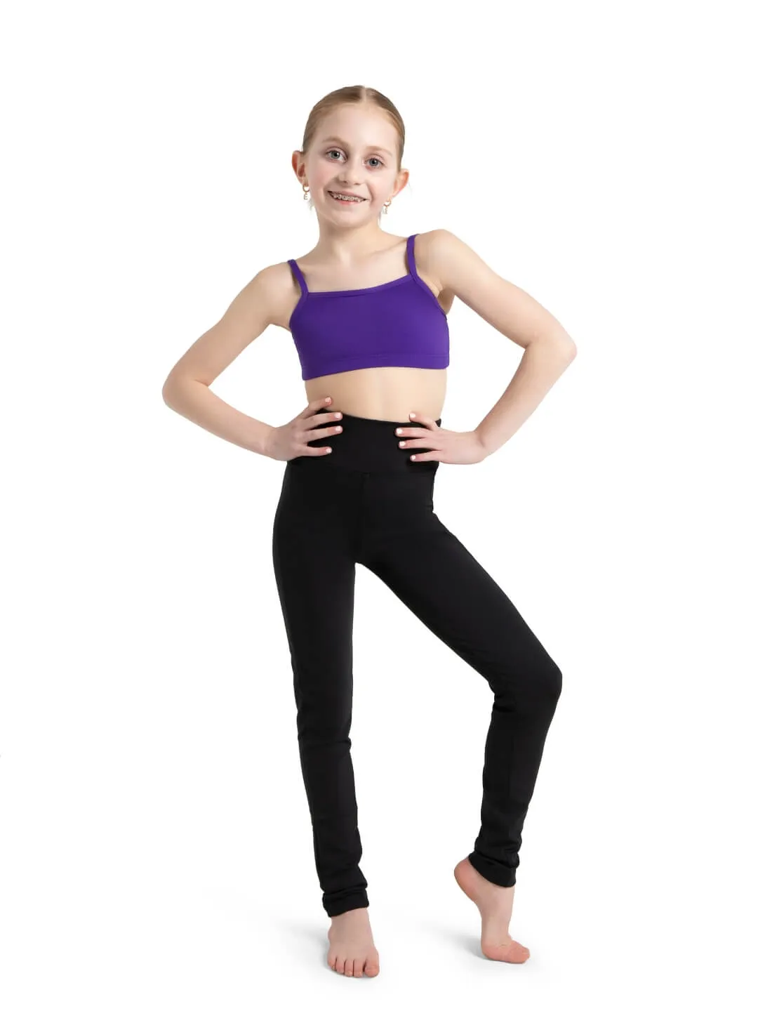 Capezio Team Basics Active TB204C Leggings Schwarz Mädchen