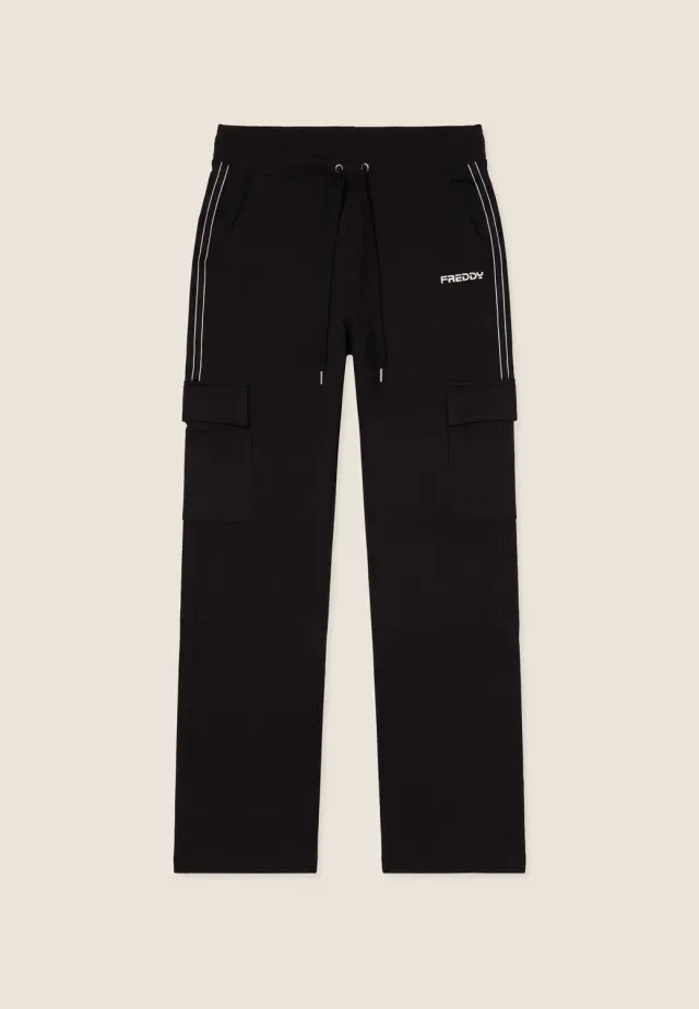 Freddy Cargo Perla Jogginghose Schwarz warm