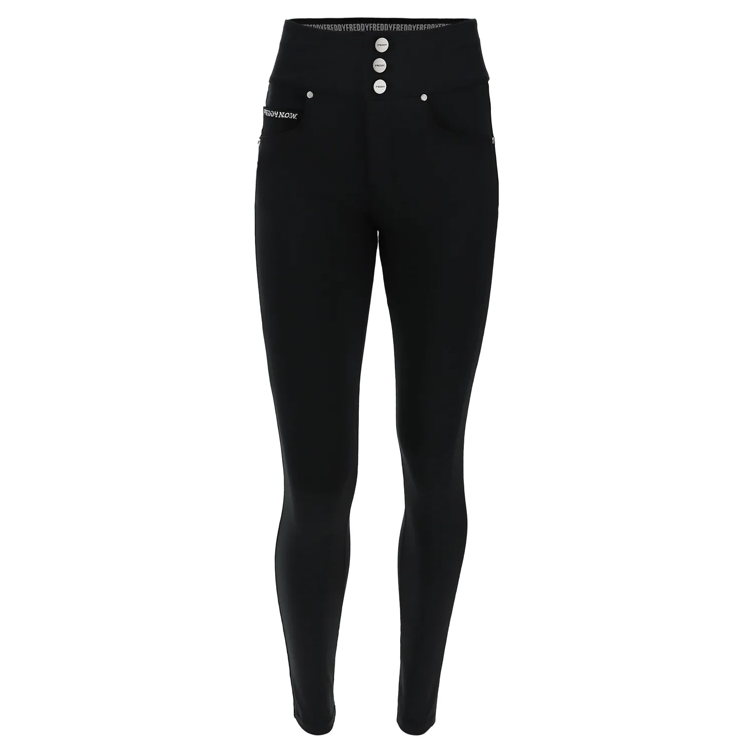 Freddy N.O.W. Skinny Hose High Waist schwarz atmungsaktiv