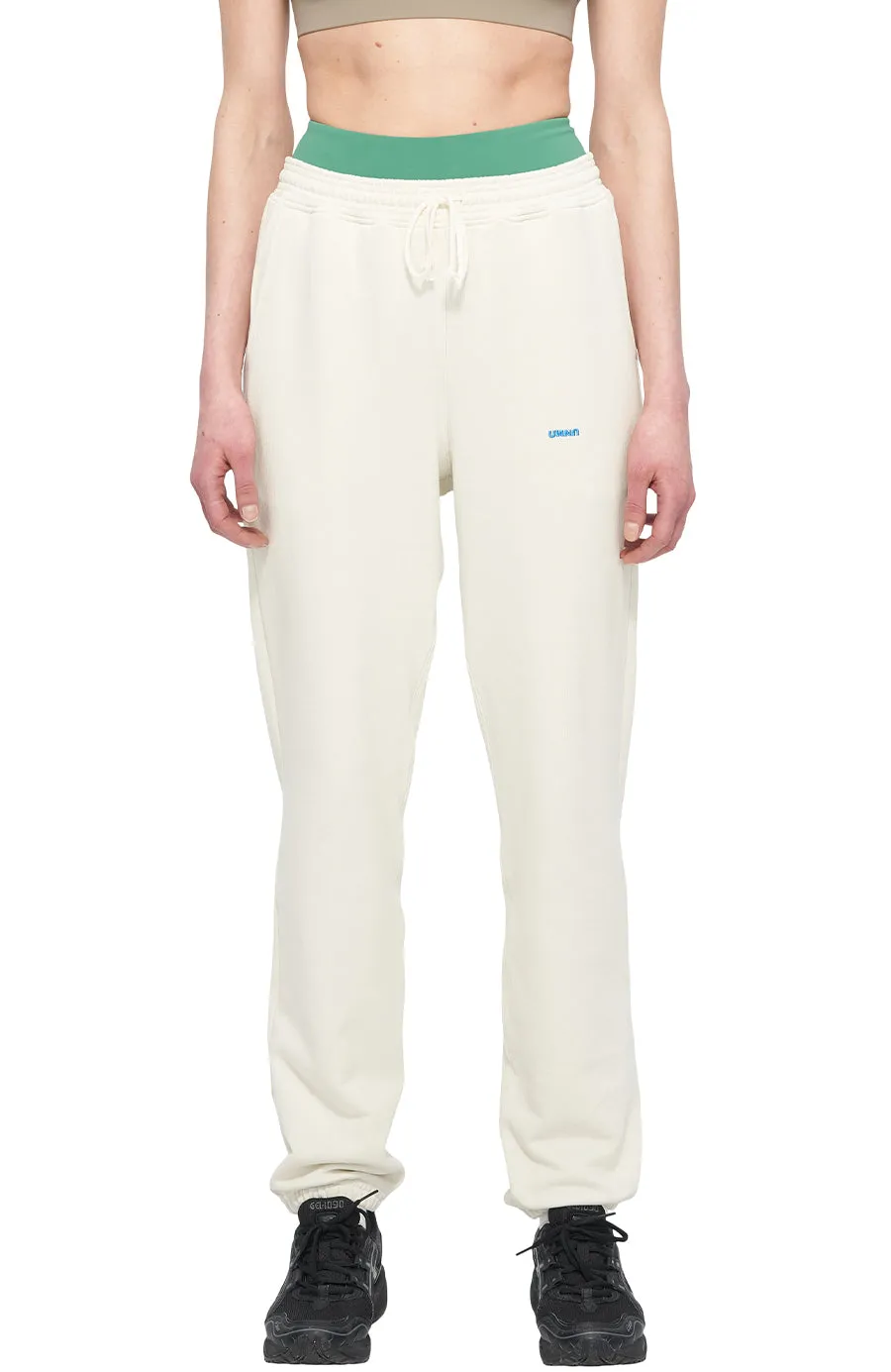UNNA Slow Motion Joggers Jogginghose Vanilla White