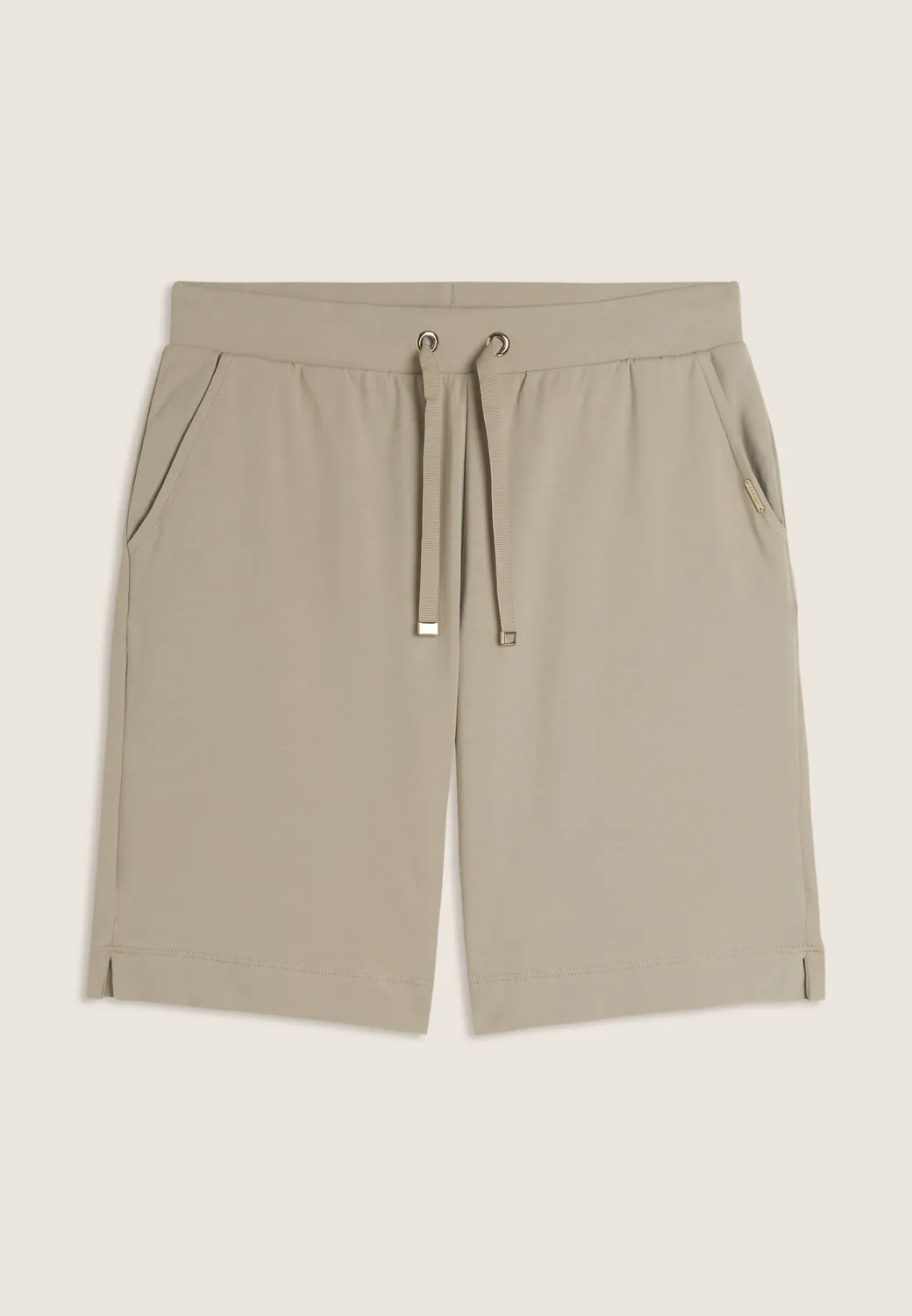 Freddy Bermuda Jersey Shorts Schwarz Baumwolle