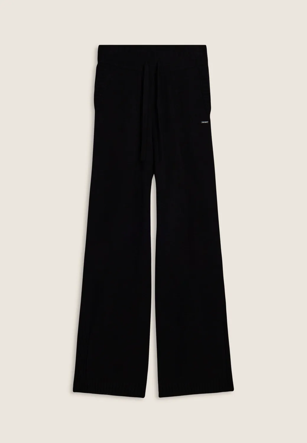 Freddy Wide Leg Trikot Sporthose Damen Schwarz